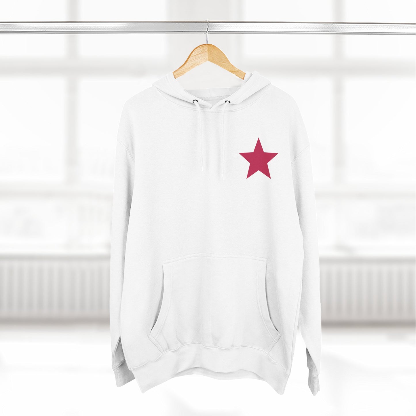 You Are a Star Fleece Hoodie, Cozy Hoodie, Inspirational Apparel, Gift for Encouragement, Motivational Fashion