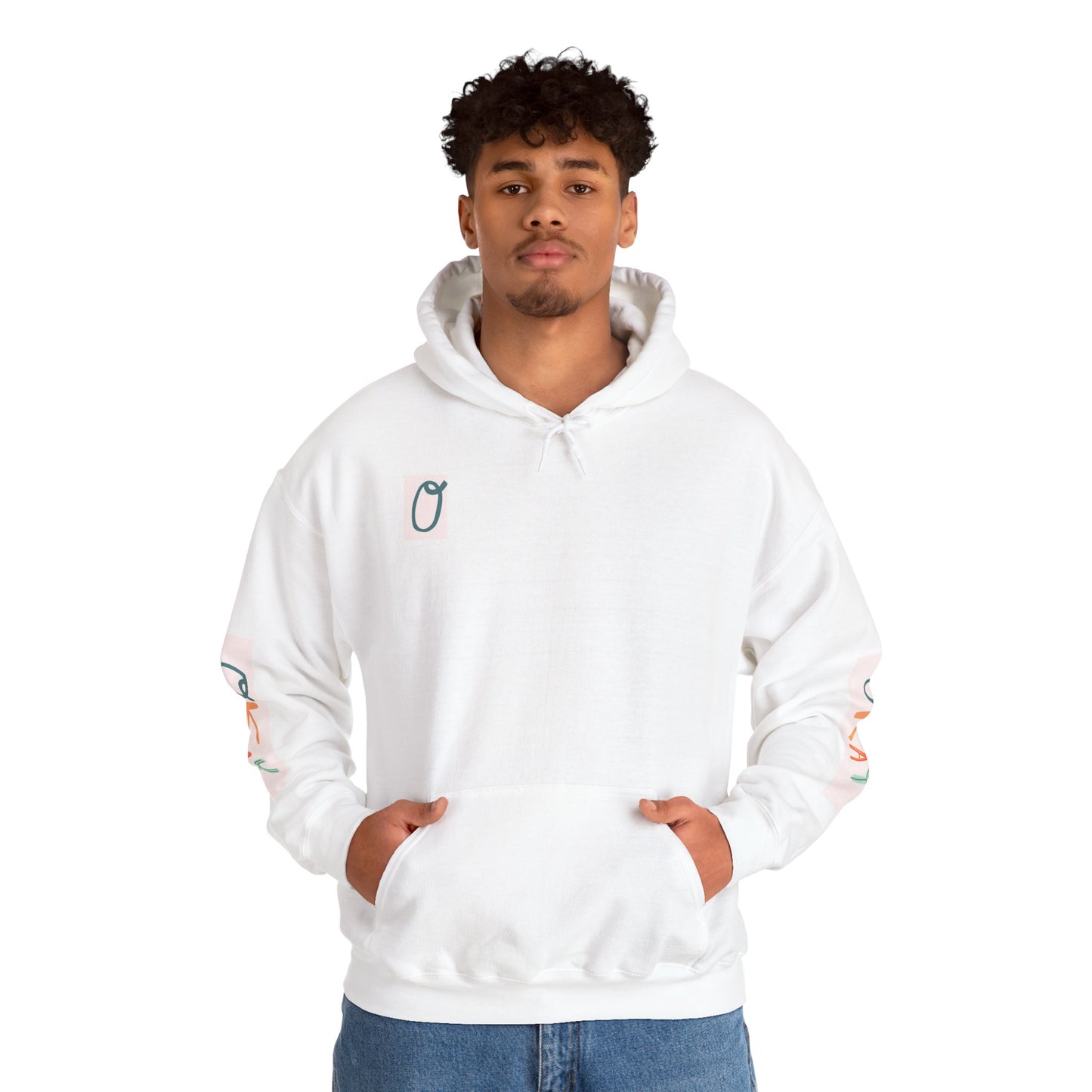 Cozy Graphic Hoodie with Positive Vibes, Sweatshirt for All Occasions, Casual Wear, Gift for Friends, Relaxation