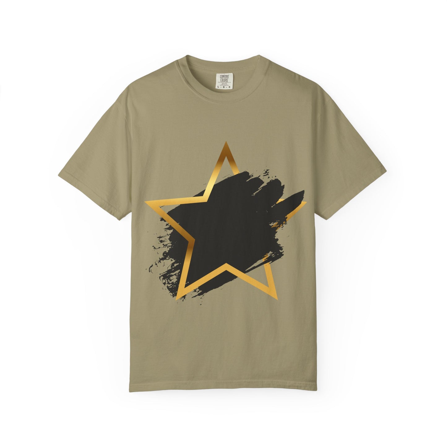 Stylish Star Graphic T-shirt - Casual Wear, Gift for Friends, Summer Fashion, Stylish Outfit, Everyday Casual