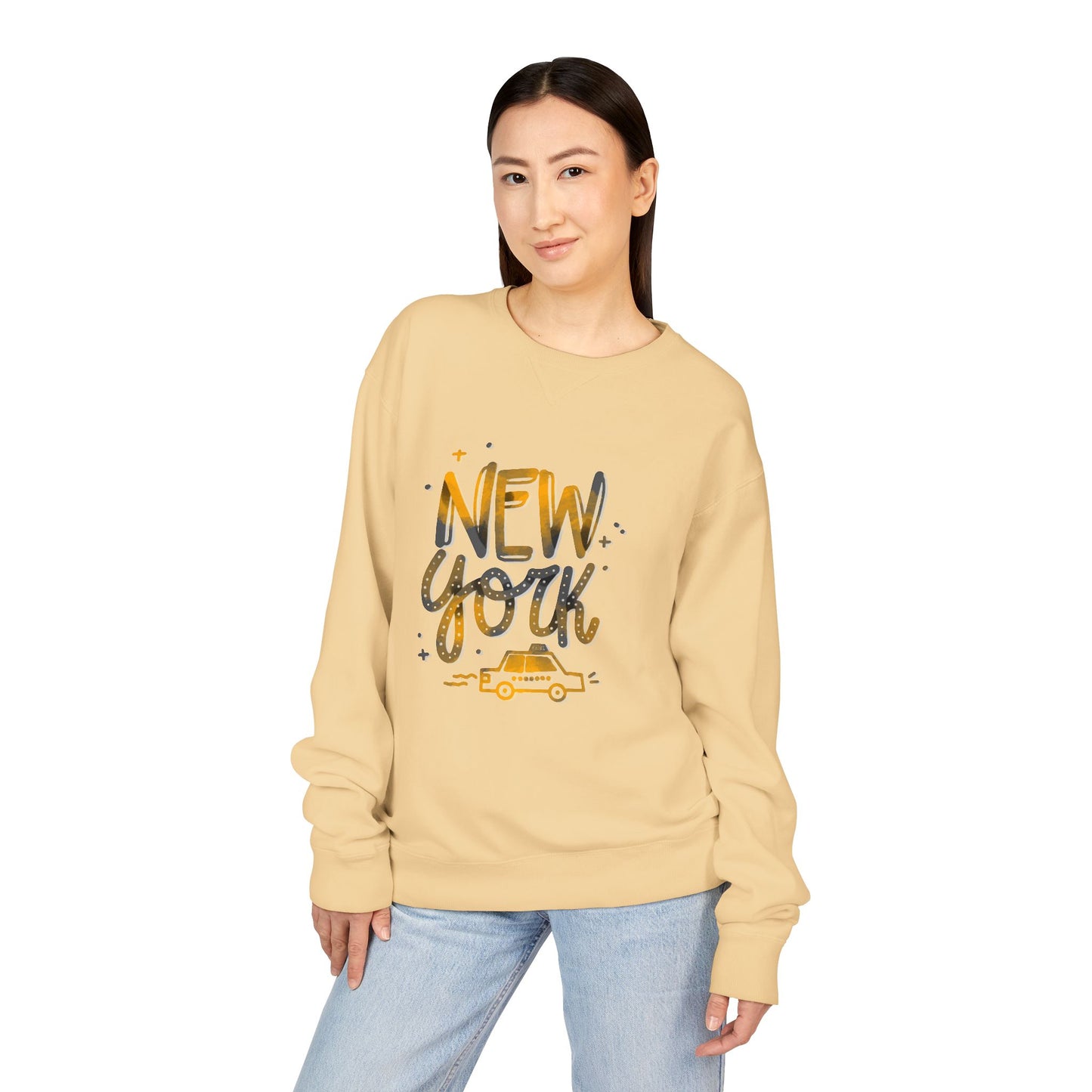 New York City Sweatshirt, Cozy Crewneck, Travel Gift, Fashion Apparel, Casual Wear