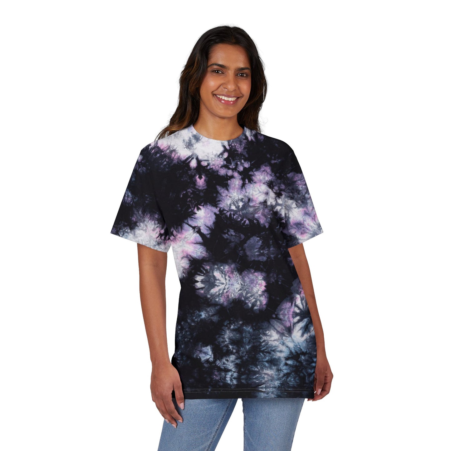 Colorful Oversized Tie-Dye T-Shirt - Vibrant, Fun, Casual Wear, Perfect for Festivals, Summer Days, Gifts, Relaxation