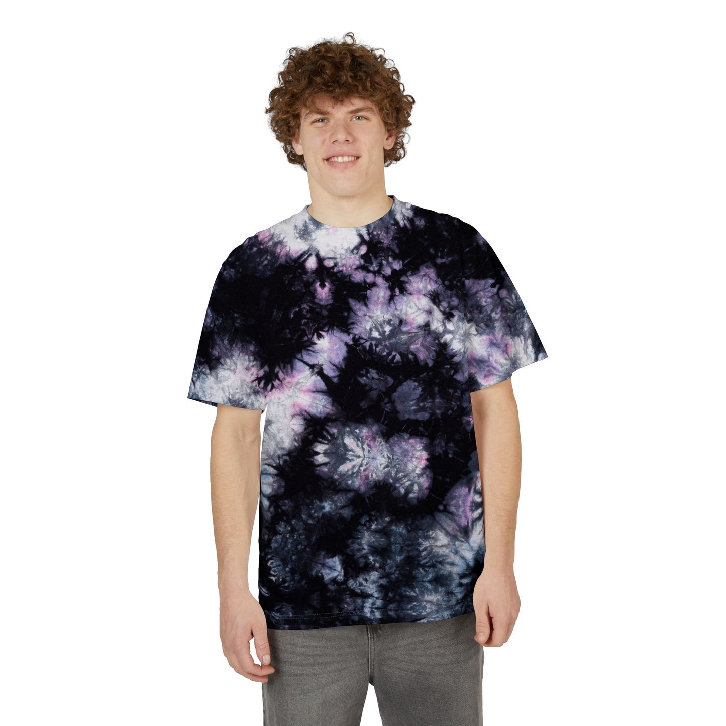 Colorful Oversized Tie-Dye T-Shirt - Vibrant, Fun, Casual Wear, Perfect for Festivals, Summer Days, Gifts, Relaxation