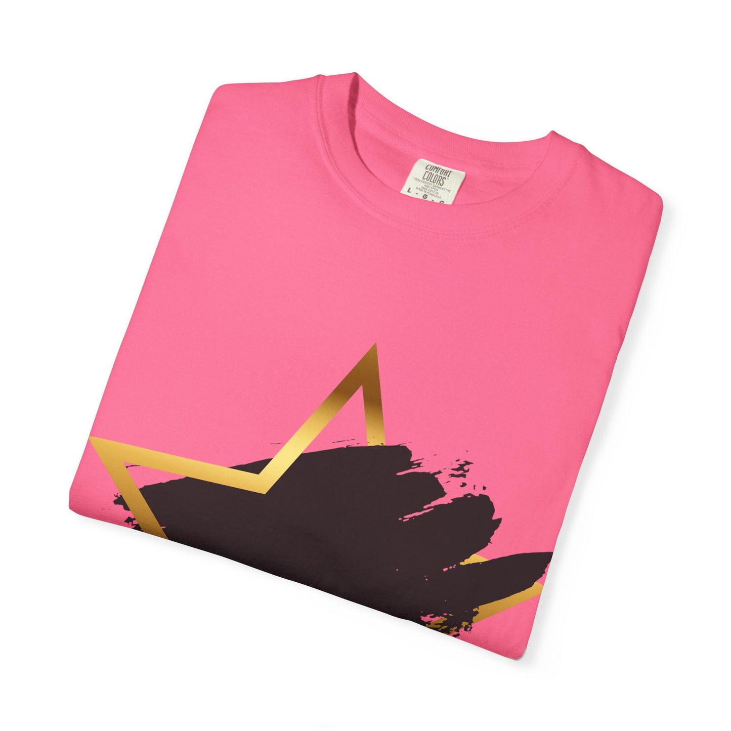 Stylish Star Graphic T-shirt - Casual Wear, Gift for Friends, Summer Fashion, Stylish Outfit, Everyday Casual