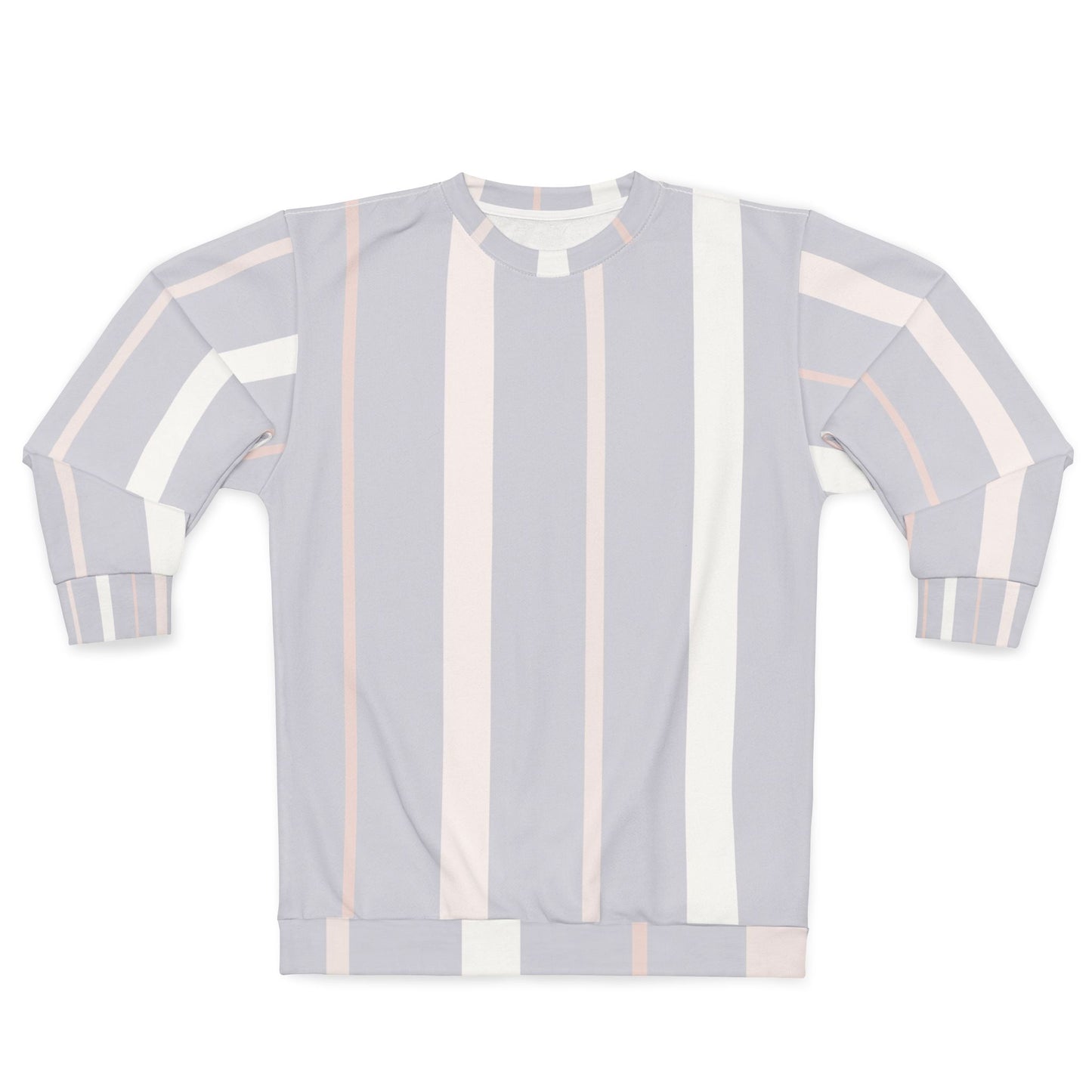 Chic Striped Sweatshirt, Cozy Fashion, Casual Wear, Gift for Her/Him, Everyday Comfort, Trendy Layering Piece