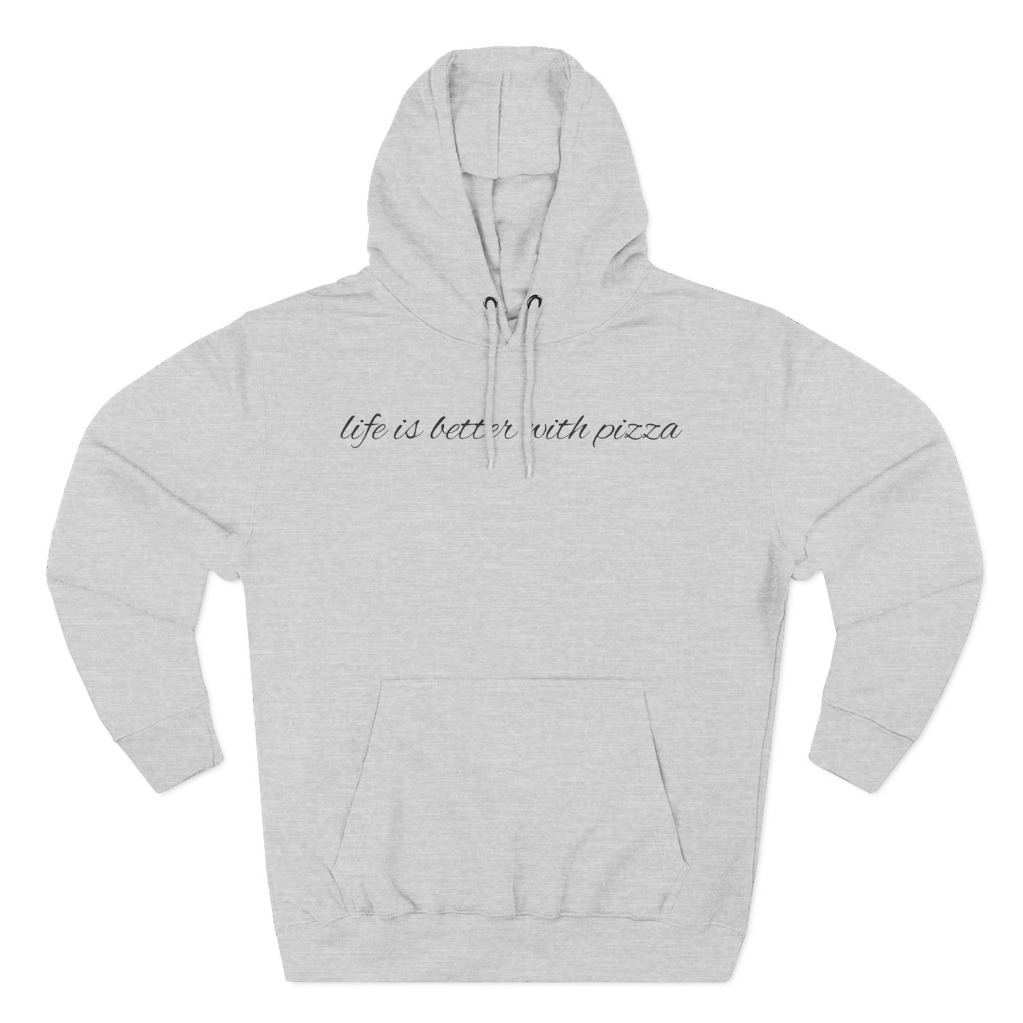 Cozy Pizza Hoodie, Fun Graphic Fleece Sweatshirt, Ideal for Food Lovers, Casual Wear, Gift for Pizza Lovers, Comfort and Style