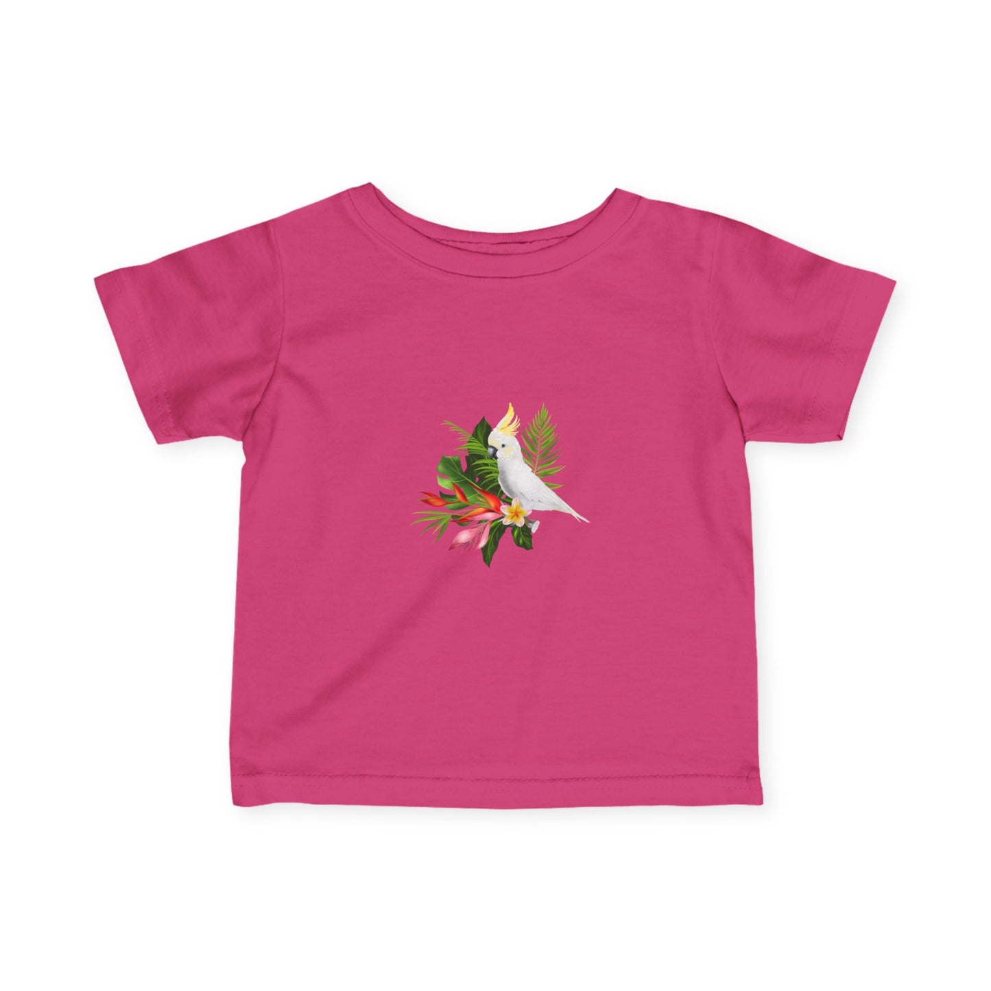 Tropical Floral Infant Tee, Baby Shirt, Cute Kids Tee, Summer Fashion, Baby Shower Gift, Toddler Clothing