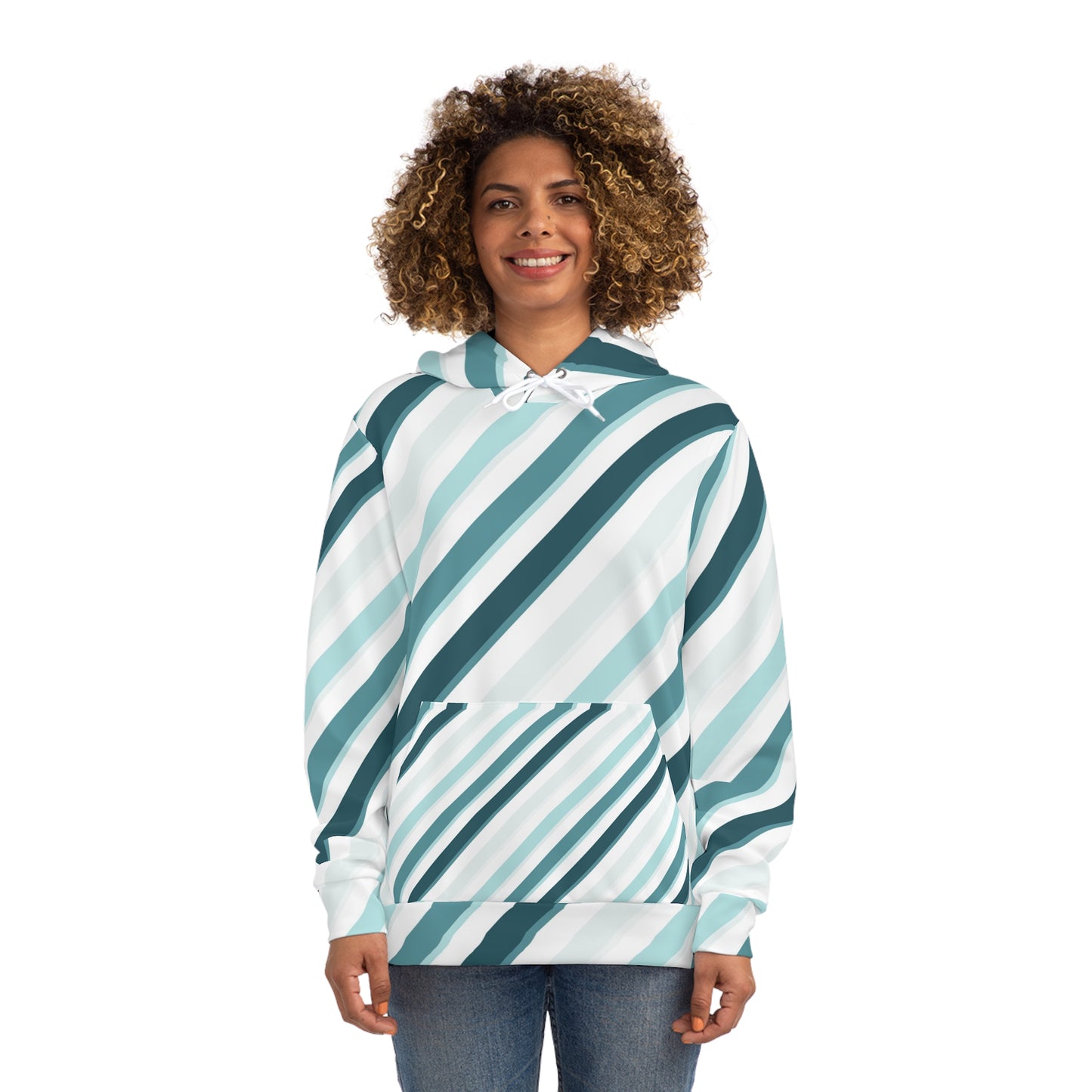 Stylish Striped Fashion Hoodie, Casual Wear, Cozy Gift, Streetwear Style, Layered Clothing for All Seasons