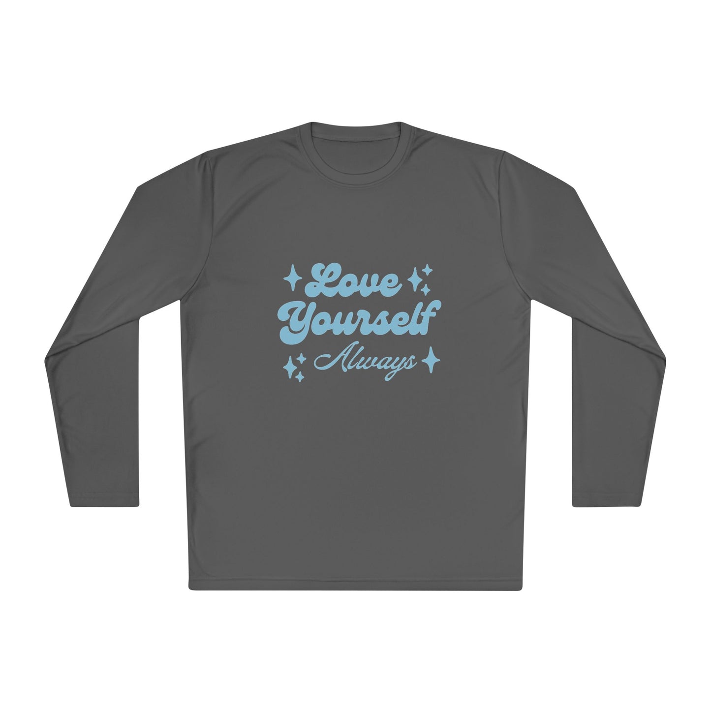 Love Yourself Long Sleeve Tee | Comfort Wear, Self-Care Gift, Inspirational Shirt, Casual Outfit, Modern Apparel