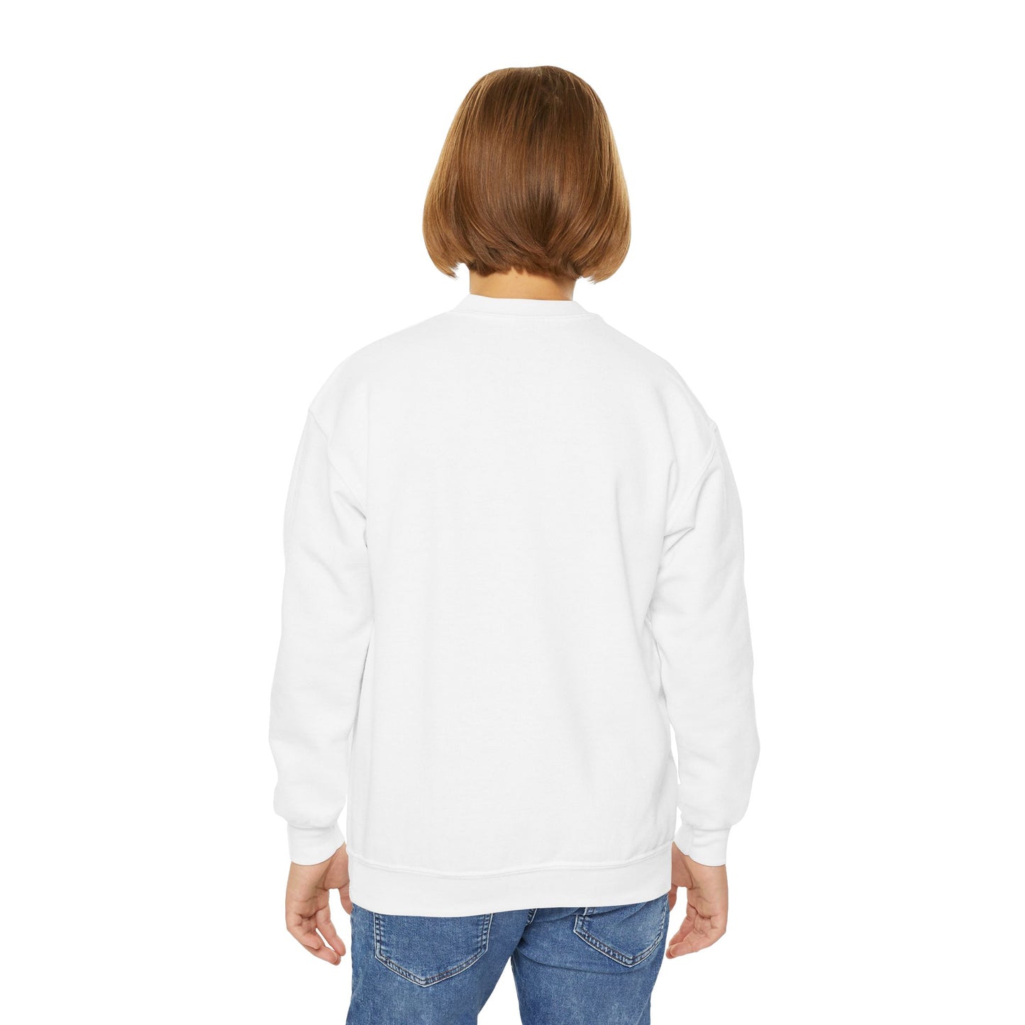 Bee Cool Youth Crewneck Sweatshirt, Cute Bee Sweatshirt, Kids Gift, Spring Fashion, Fun Casual Wear, Animal Themed Clothing