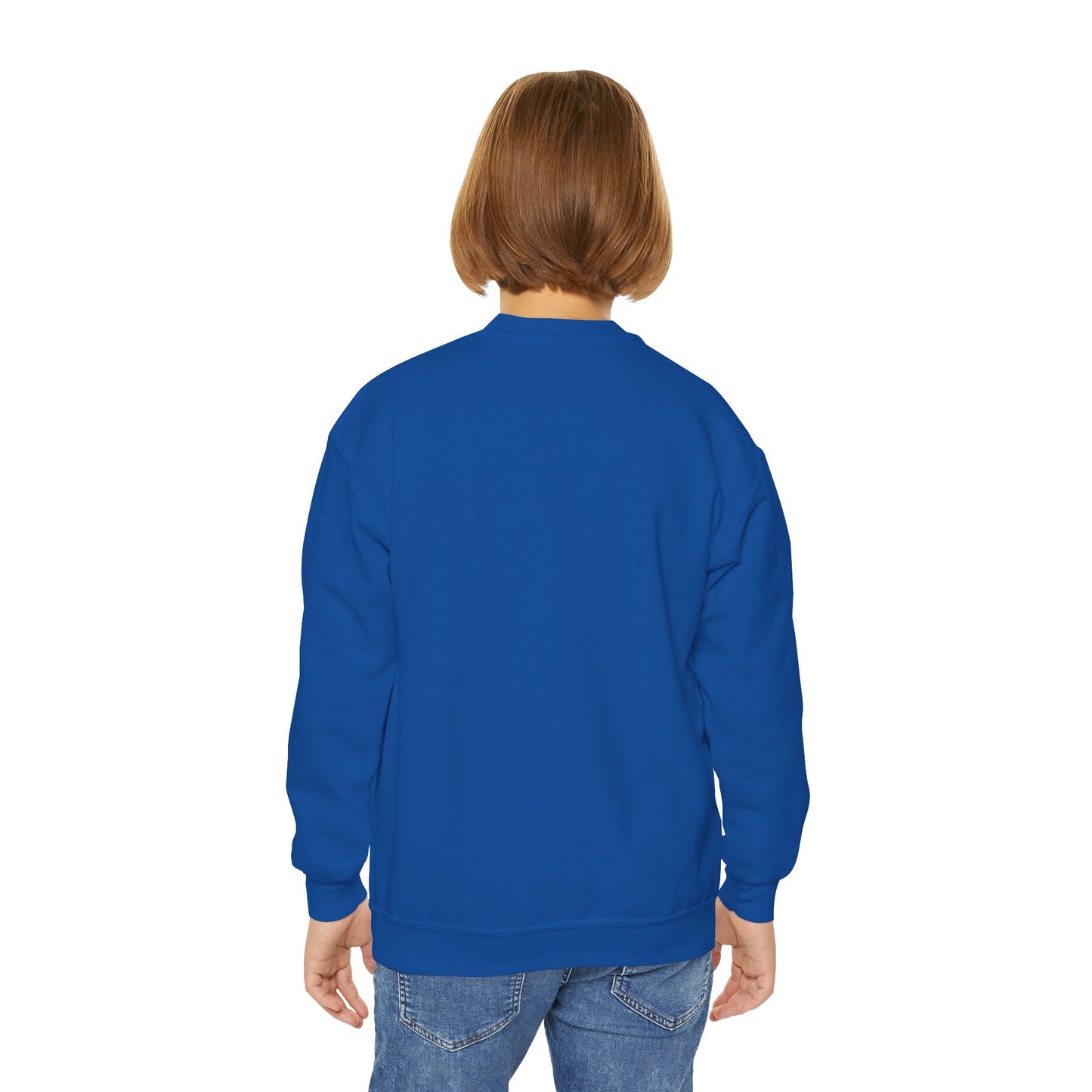 Bee Cool Youth Crewneck Sweatshirt, Cute Bee Sweatshirt, Kids Gift, Spring Fashion, Fun Casual Wear, Animal Themed Clothing
