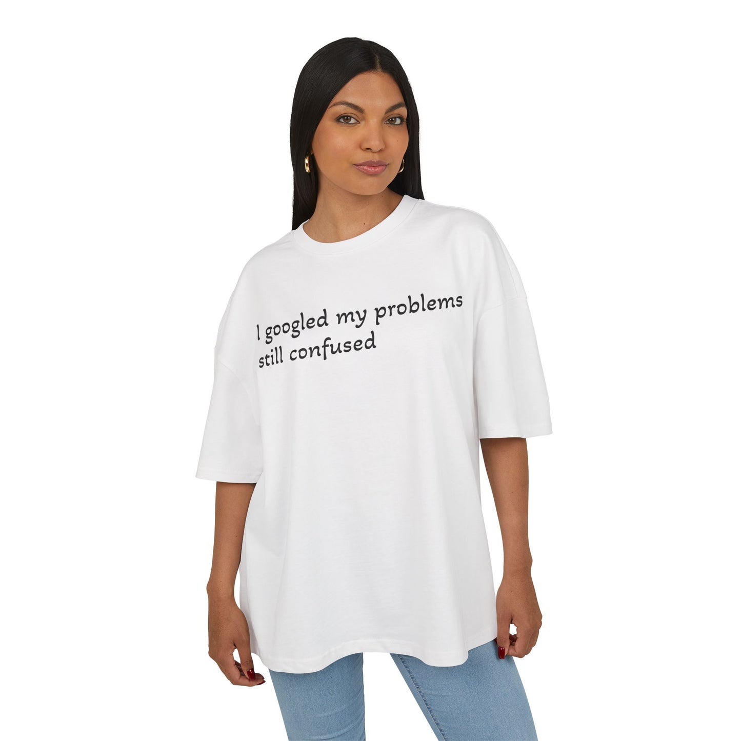 Funny Confused Emoji Tee, Cotton Tee, Casual Gift, Humor Shirt, Unique Graphic Top, Playful Wear