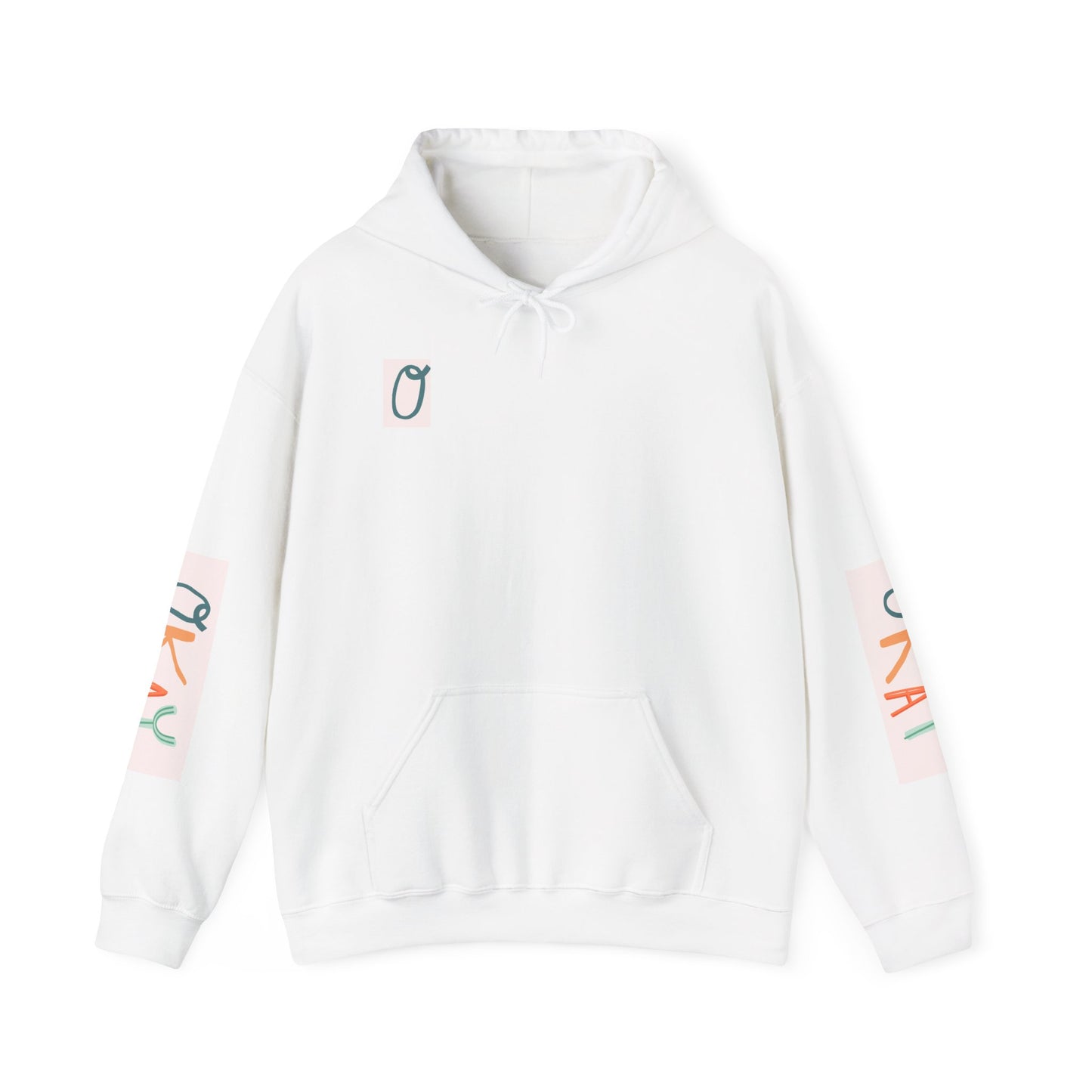 Cozy Graphic Hoodie with Positive Vibes, Sweatshirt for All Occasions, Casual Wear, Gift for Friends, Relaxation
