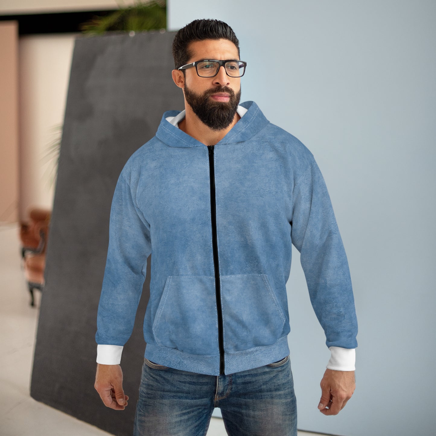 Zip Hoodie, Cozy Layering Piece, Casual Everyday Wear, Perfect for Gifting, Stylish Essentials, Ideal for All Seasons
