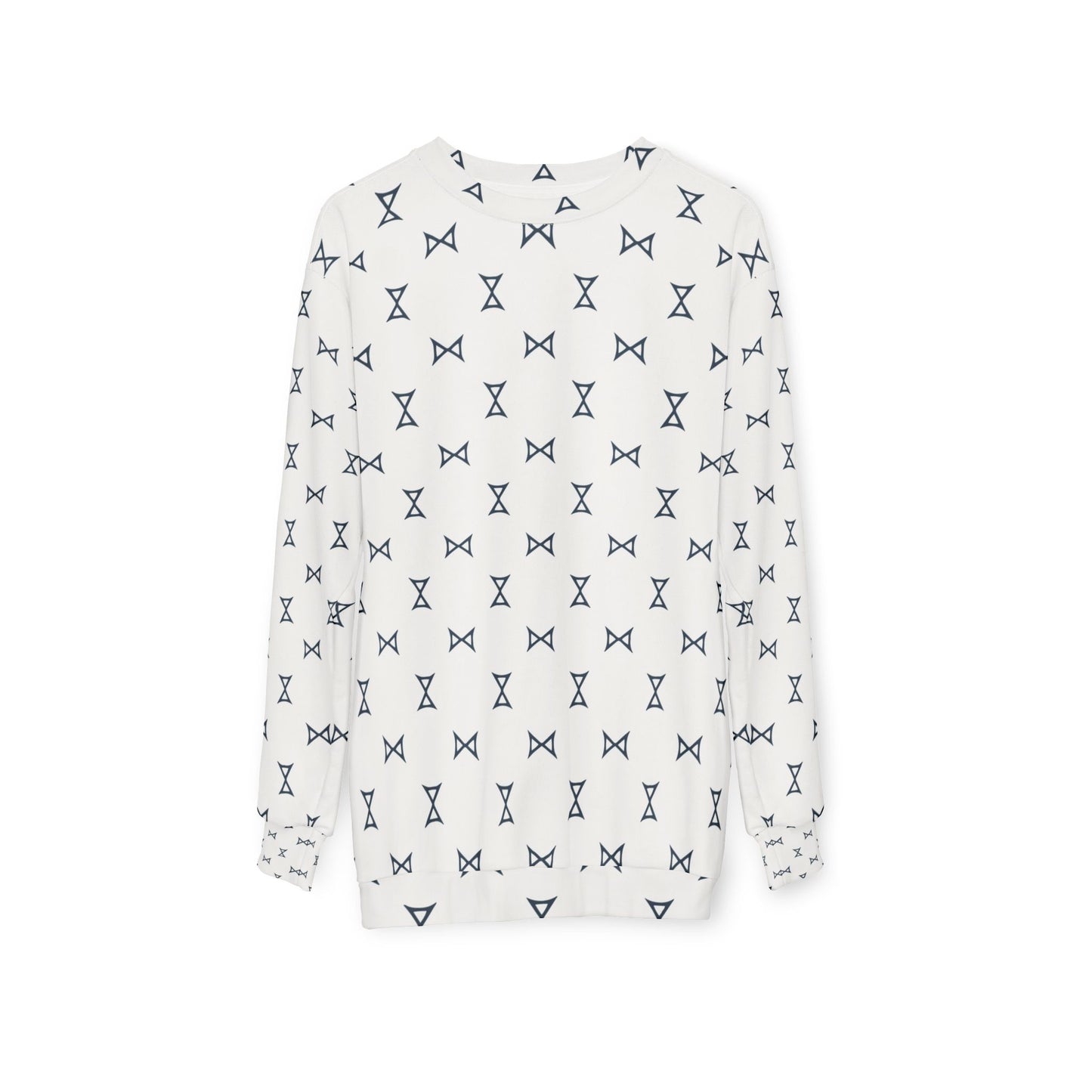 Charming Bowtie Sweatshirt, Cozy Gift for Him or Her, Casual Wear, Birthday, Anniversary, Everyday Comfort