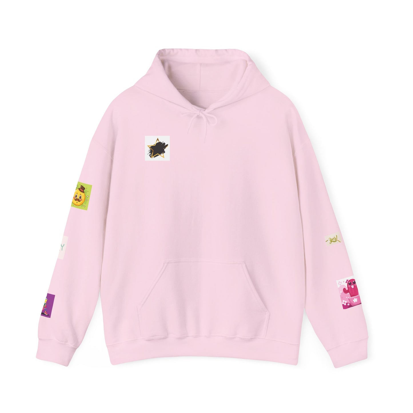Colorful Graphic Hoodie, Fun Streetwear Sweatshirt, Fashion, Casual Wear, Unique Gift, Trendy Apparel