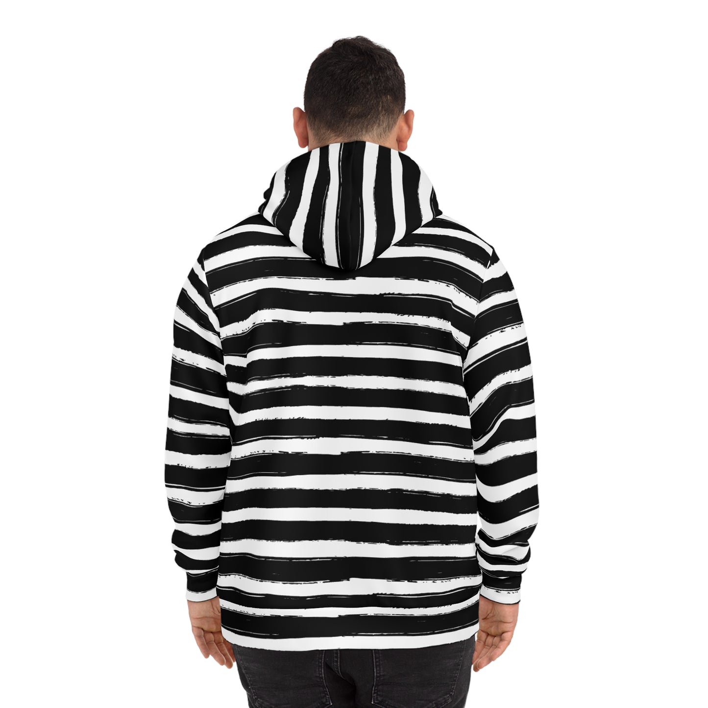 Chic Striped Hoodie, Casual Wear, Street Style, Gift for Her, Seasonal Fashion