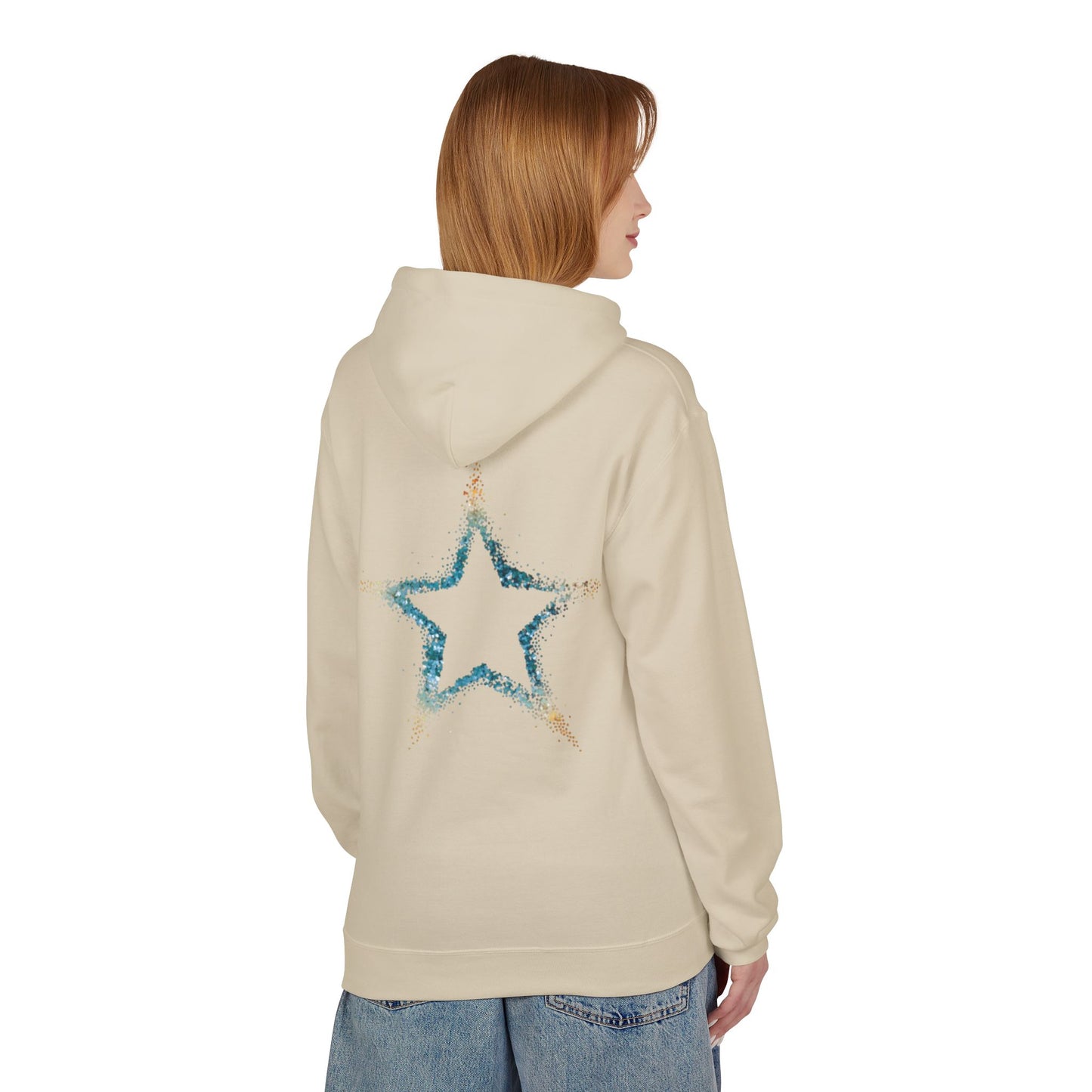 Starry Softstyle Fleece Hoodie for Cozy Vibes, Pullover, Casual Comfort, Perfect Gift for All Occasions, Streetwear Fashion