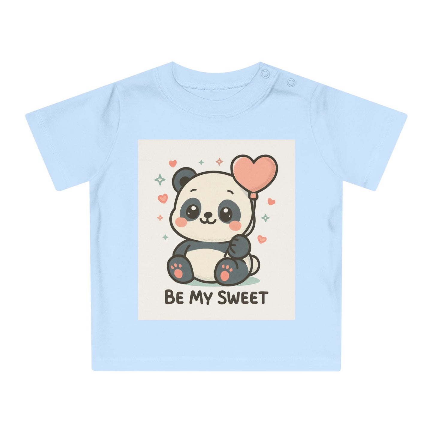 Cute Panda Baby T-Shirt, Adorable Infant Tee, Be My Sweet Gift, Baby Shower Outfit, Birthday Apparel, Newborn Clothing