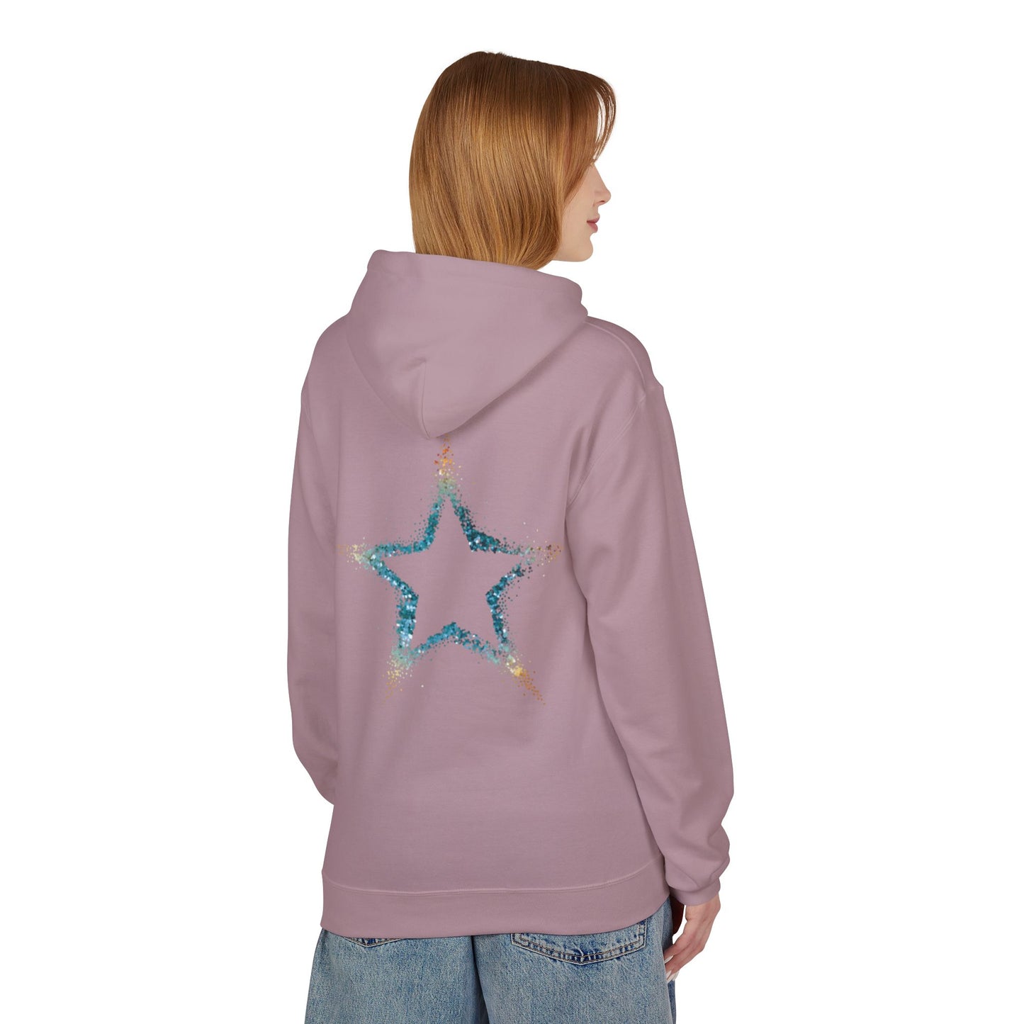 Starry Softstyle Fleece Hoodie for Cozy Vibes, Pullover, Casual Comfort, Perfect Gift for All Occasions, Streetwear Fashion