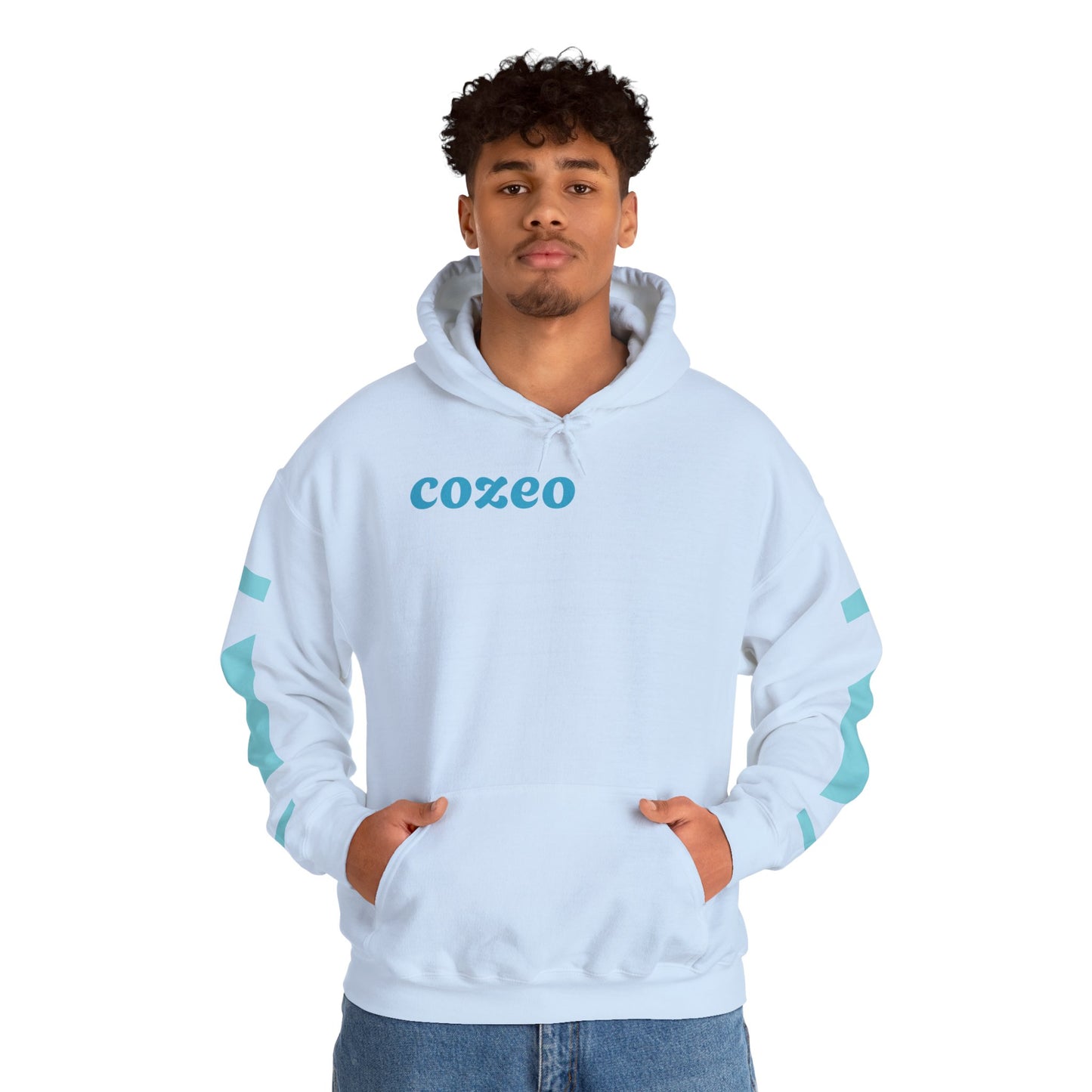 Cozy Bear Graphic Hoodie Heavy Blend Sweatshirt, Cute Bear Hoodie, Casual Wear, Fall Fashion, Gift for Teens