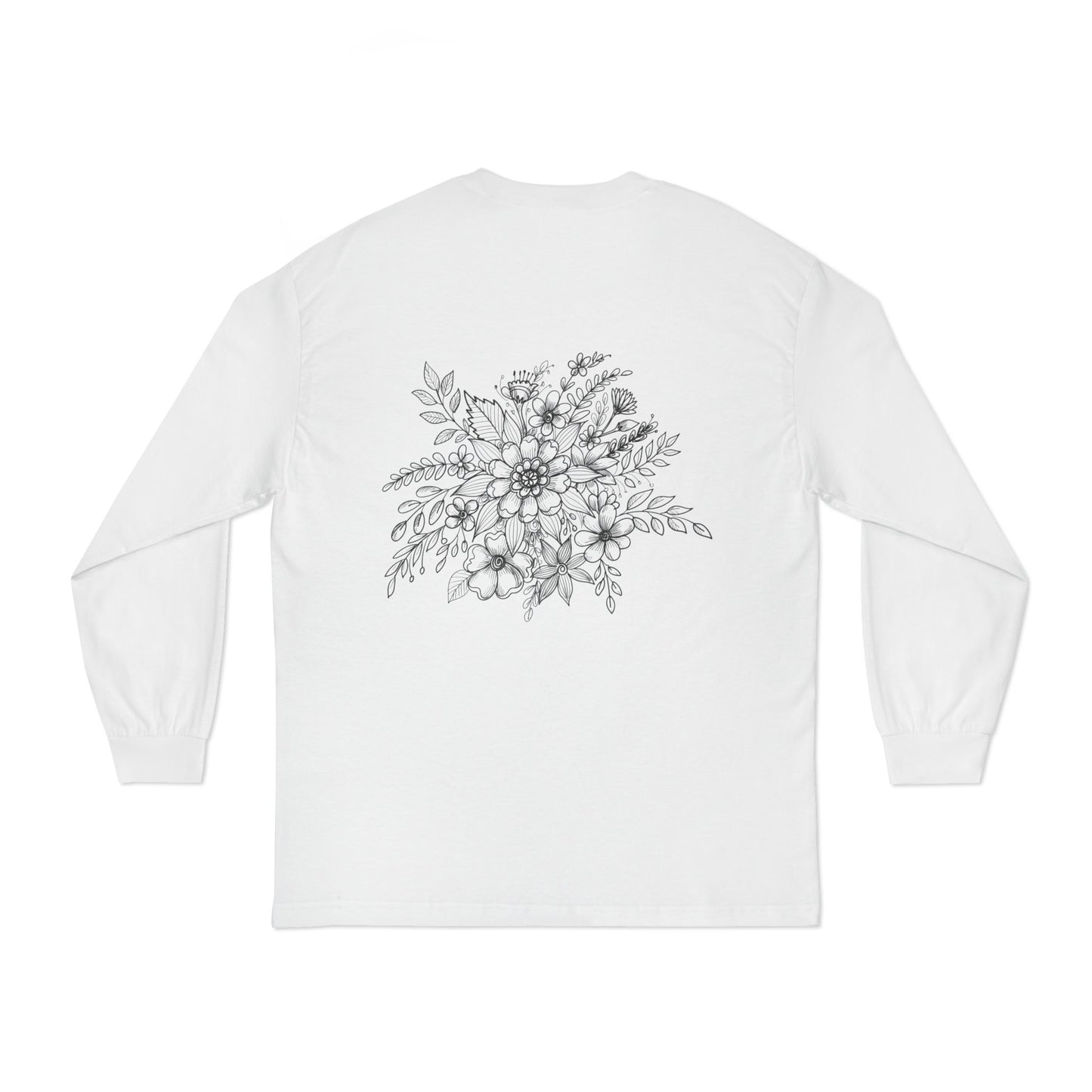 Floral Long Sleeve T-Shirt - Cozy, Stylish Top for Every Season, Perfect Gift for Nature Lovers, Boho Fashion
