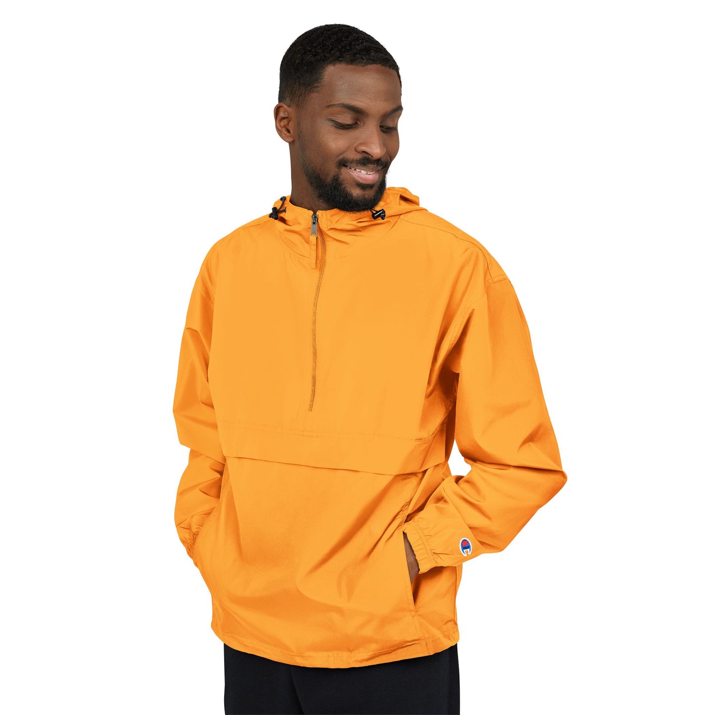 Vibrant Packable Anorak Jacket - Rain Gear for Outdoor Adventures, Travel, Sports, Festivals, Fashion