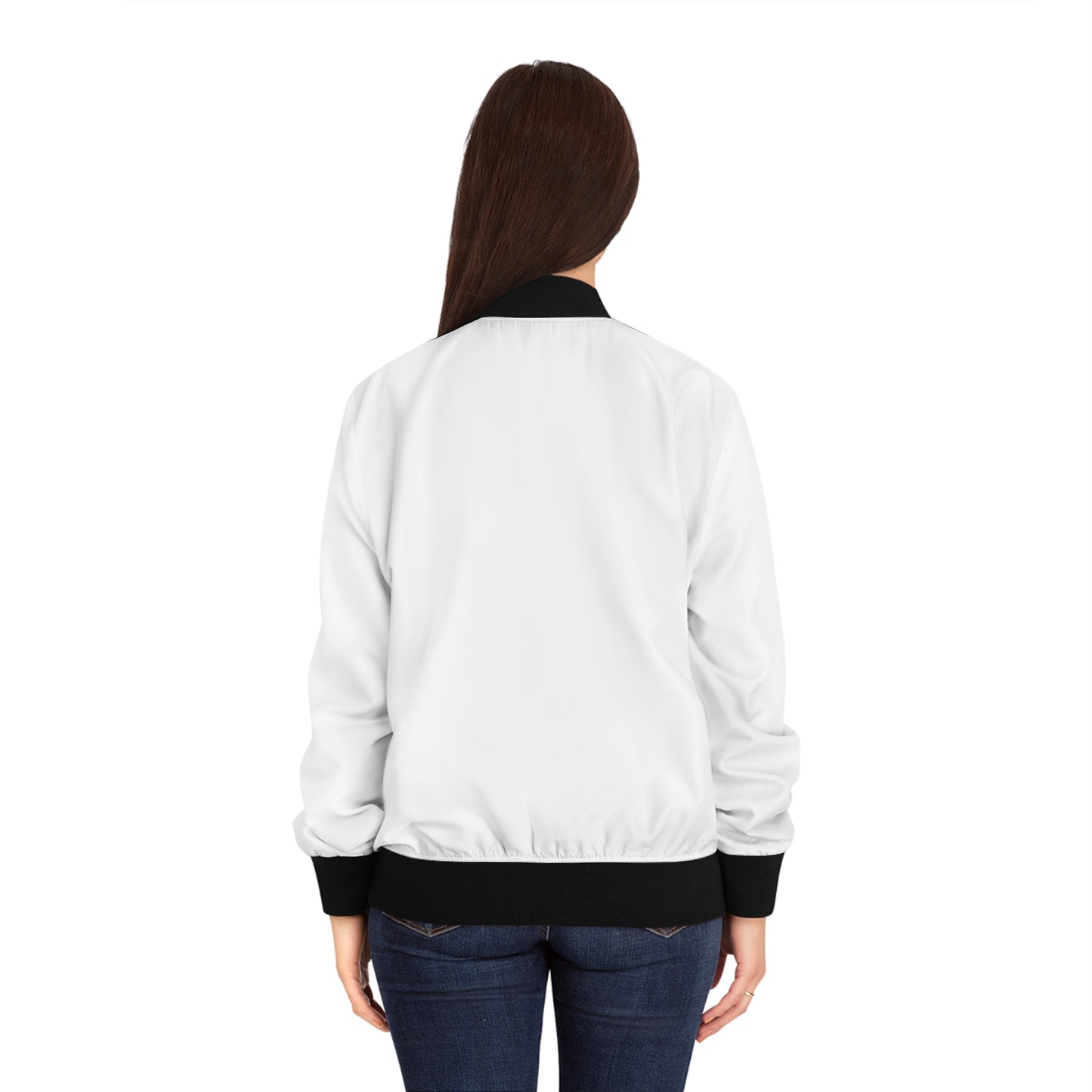 Stylish Women's Bomber Jacket, Trendy Outerwear, Gift for Her, Fashion Jacket, Casual Wear, Unique Design