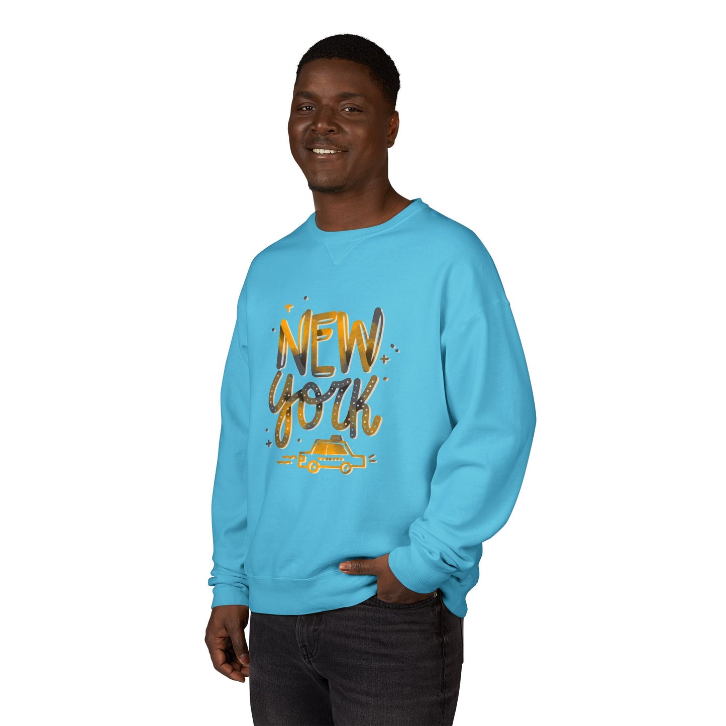 New York City Sweatshirt, Cozy Crewneck, Travel Gift, Fashion Apparel, Casual Wear