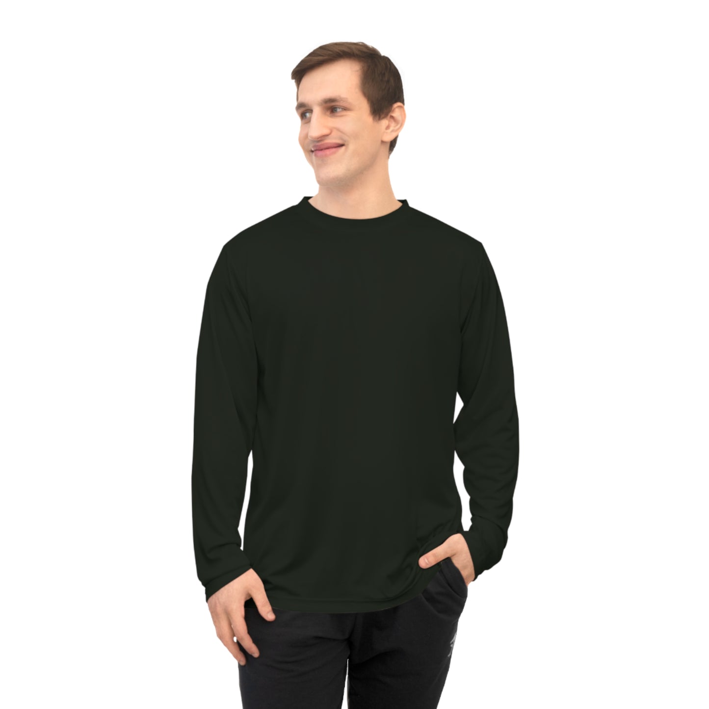 Performance Long Sleeve Shirt, Athletic Wear, Sports Top, Casual Outfit, Workout Shirt, Gift for Fitness Lovers
