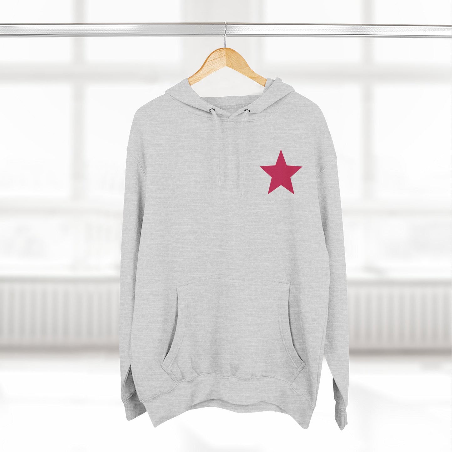 You Are a Star Fleece Hoodie, Cozy Hoodie, Inspirational Apparel, Gift for Encouragement, Motivational Fashion