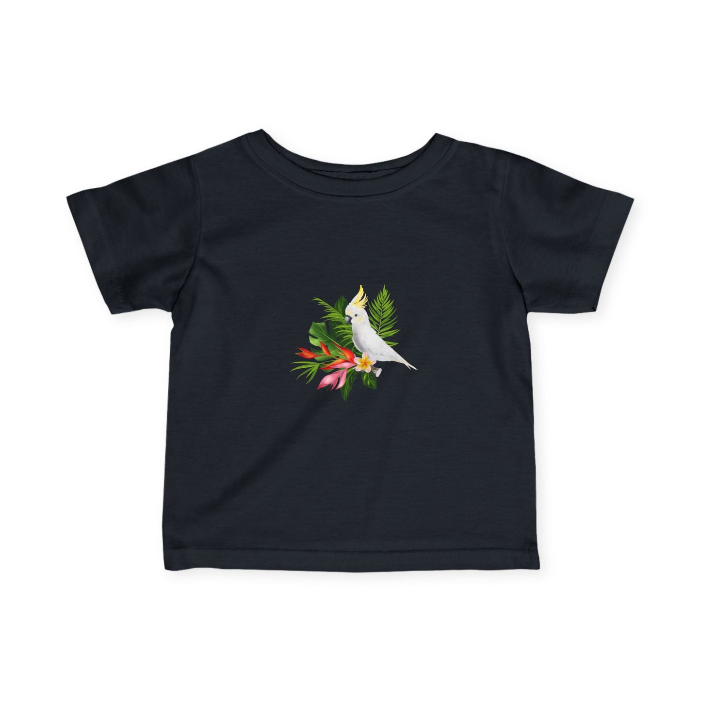 Tropical Floral Infant Tee, Baby Shirt, Cute Kids Tee, Summer Fashion, Baby Shower Gift, Toddler Clothing
