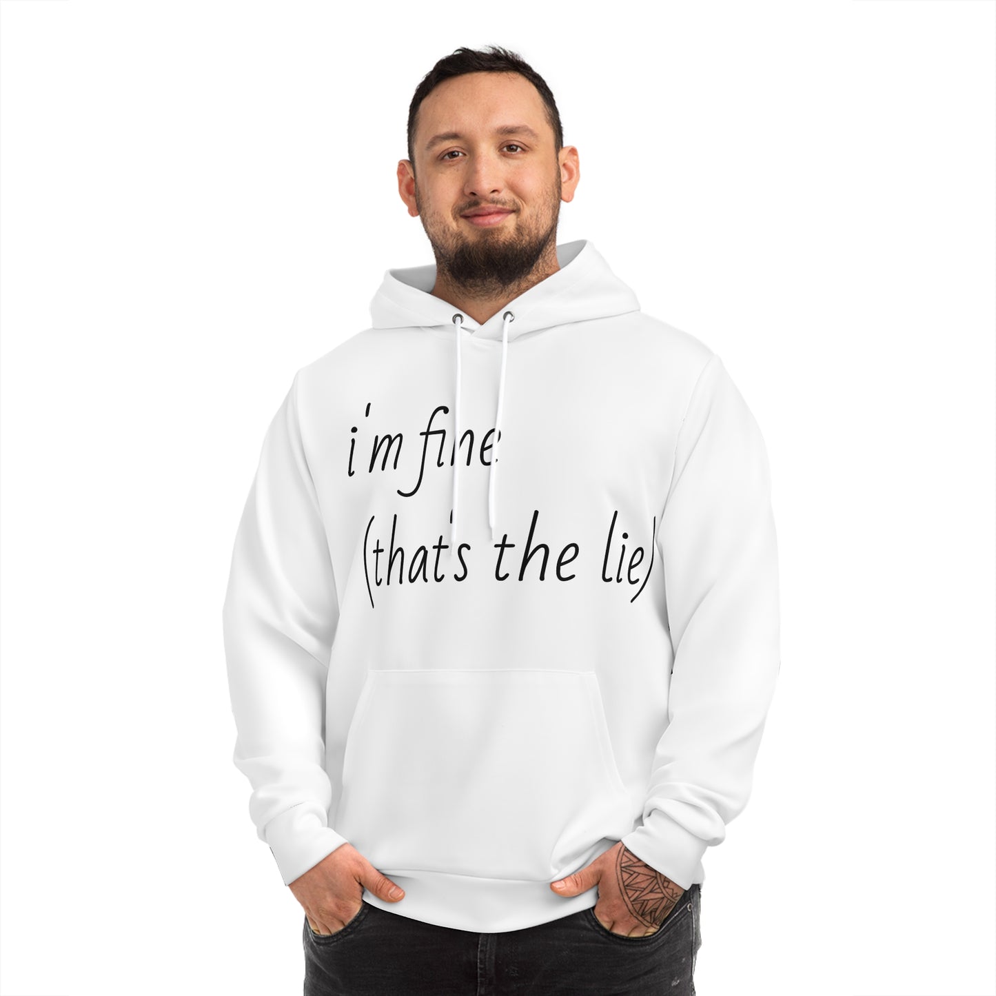 Humorous Graphic Hoodie - Casual Wear, Gift for Friends, Birthday Gift, Self-Expression, Trendy Apparel
