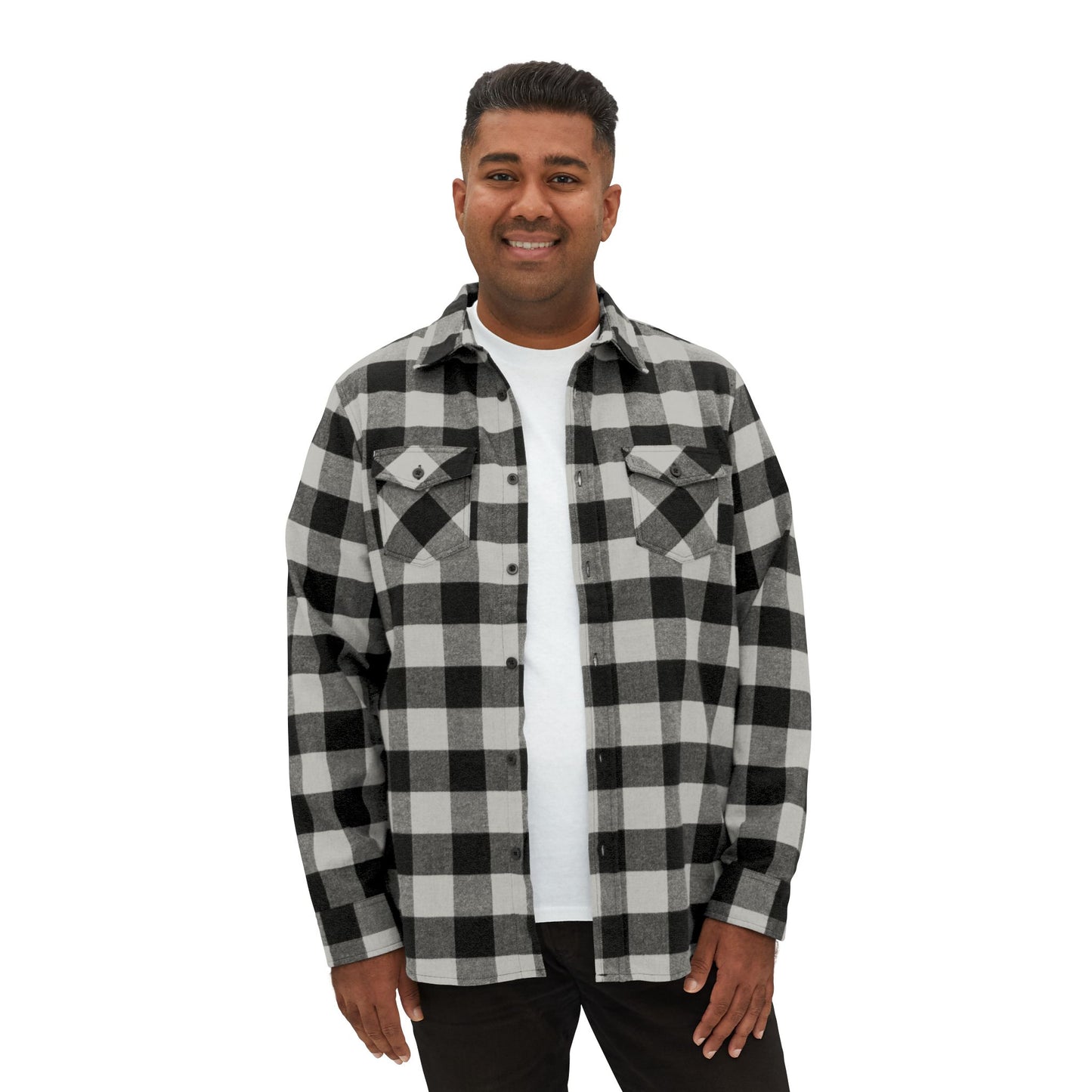 Cozy Flannel Shirt, Perfect for Fall Outings, Layering, Camping, Casual Wear, Plaid Top