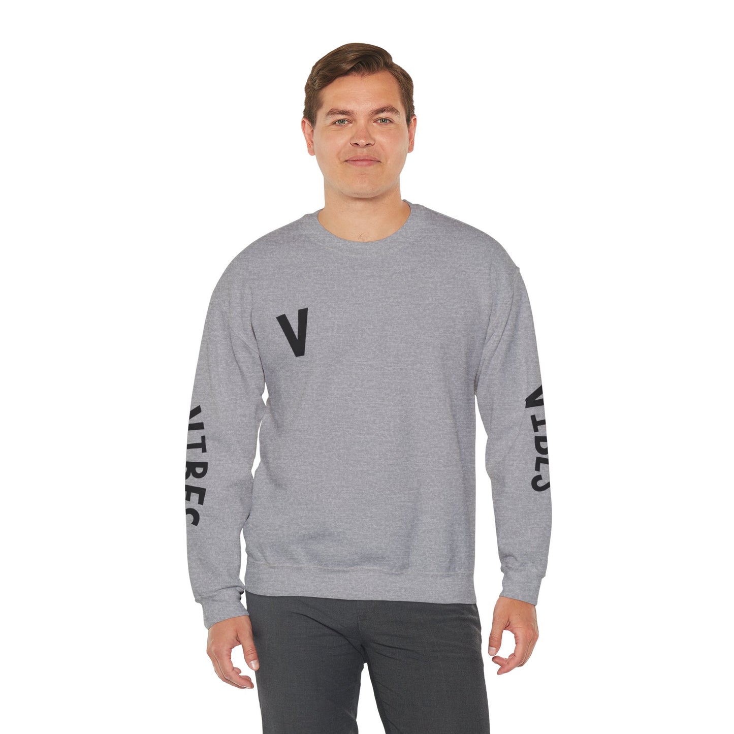 Vibes Heavy Blend™ Crewneck Sweatshirt - Cozy, Casual, Trendy, Gift for Her/Him, Perfect for Fall/Winter