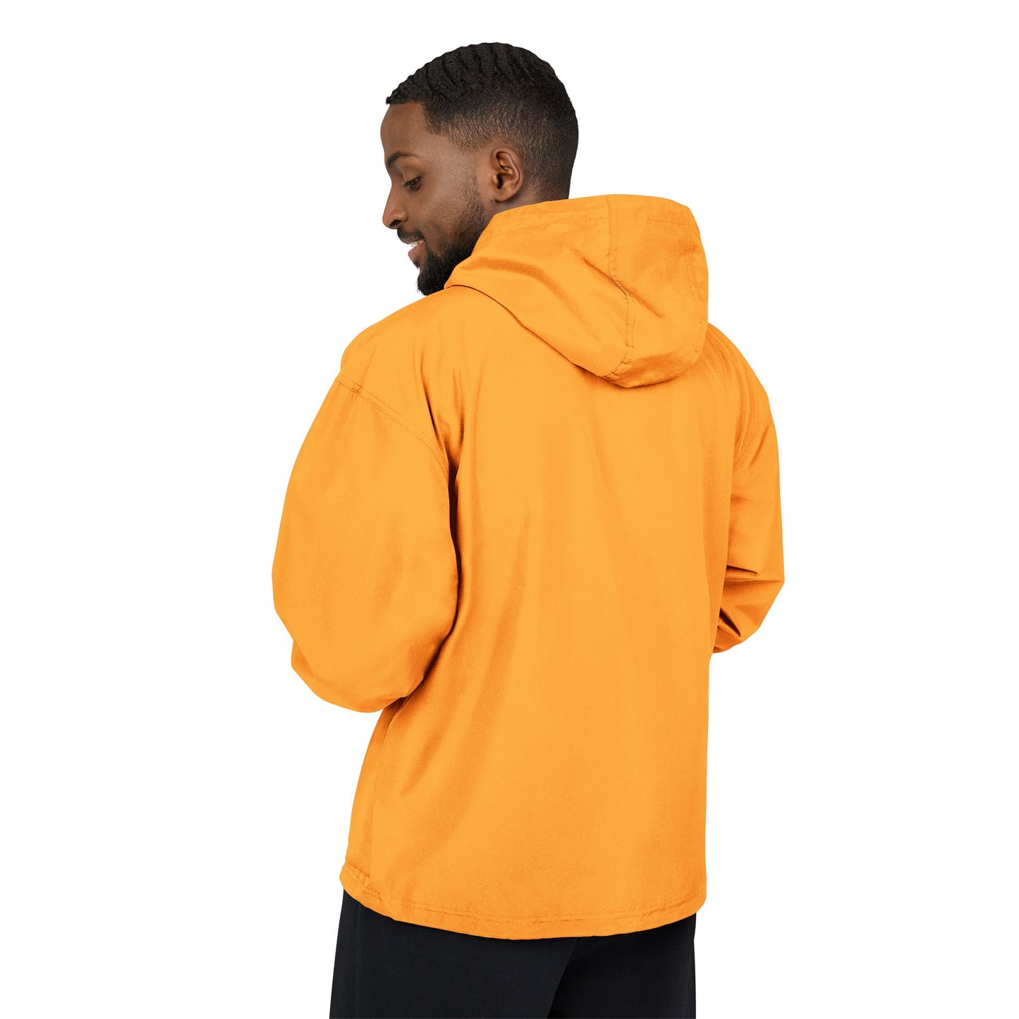Vibrant Packable Anorak Jacket - Rain Gear for Outdoor Adventures, Travel, Sports, Festivals, Fashion