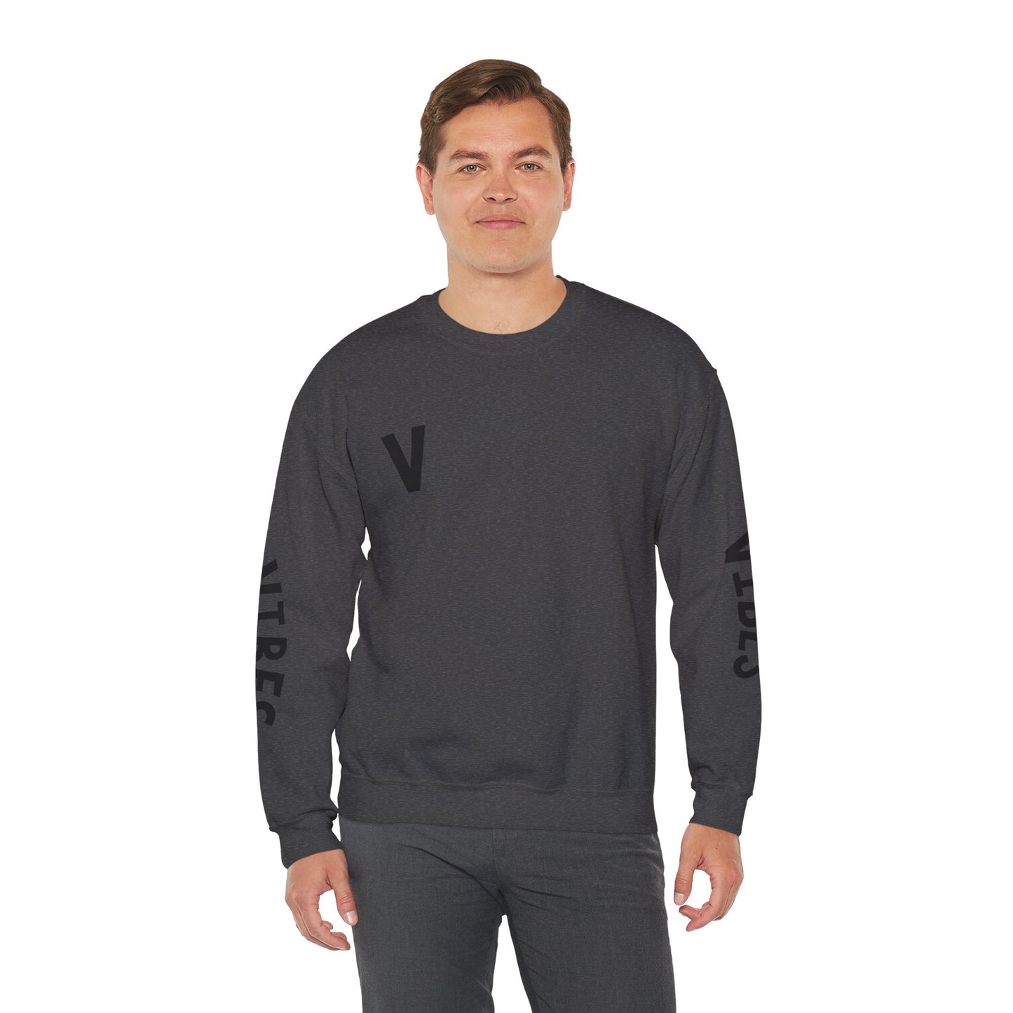 Vibes Heavy Blend™ Crewneck Sweatshirt - Cozy, Casual, Trendy, Gift for Her/Him, Perfect for Fall/Winter