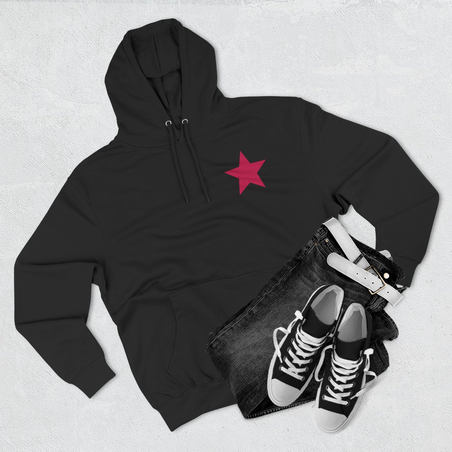 You Are a Star Fleece Hoodie, Cozy Hoodie, Inspirational Apparel, Gift for Encouragement, Motivational Fashion