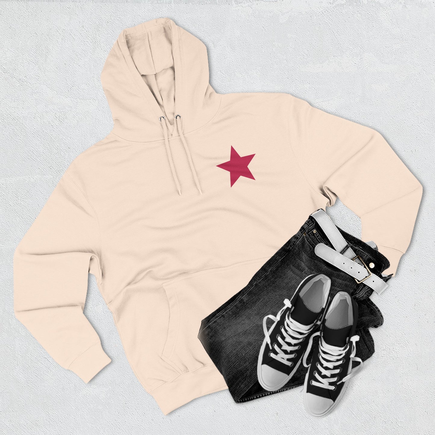 You Are a Star Fleece Hoodie, Cozy Hoodie, Inspirational Apparel, Gift for Encouragement, Motivational Fashion
