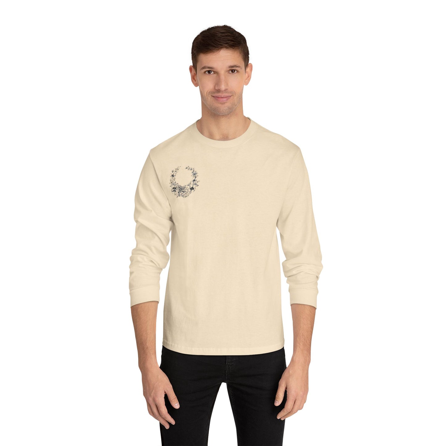 Floral Long Sleeve T-Shirt - Cozy, Stylish Top for Every Season, Perfect Gift for Nature Lovers, Boho Fashion