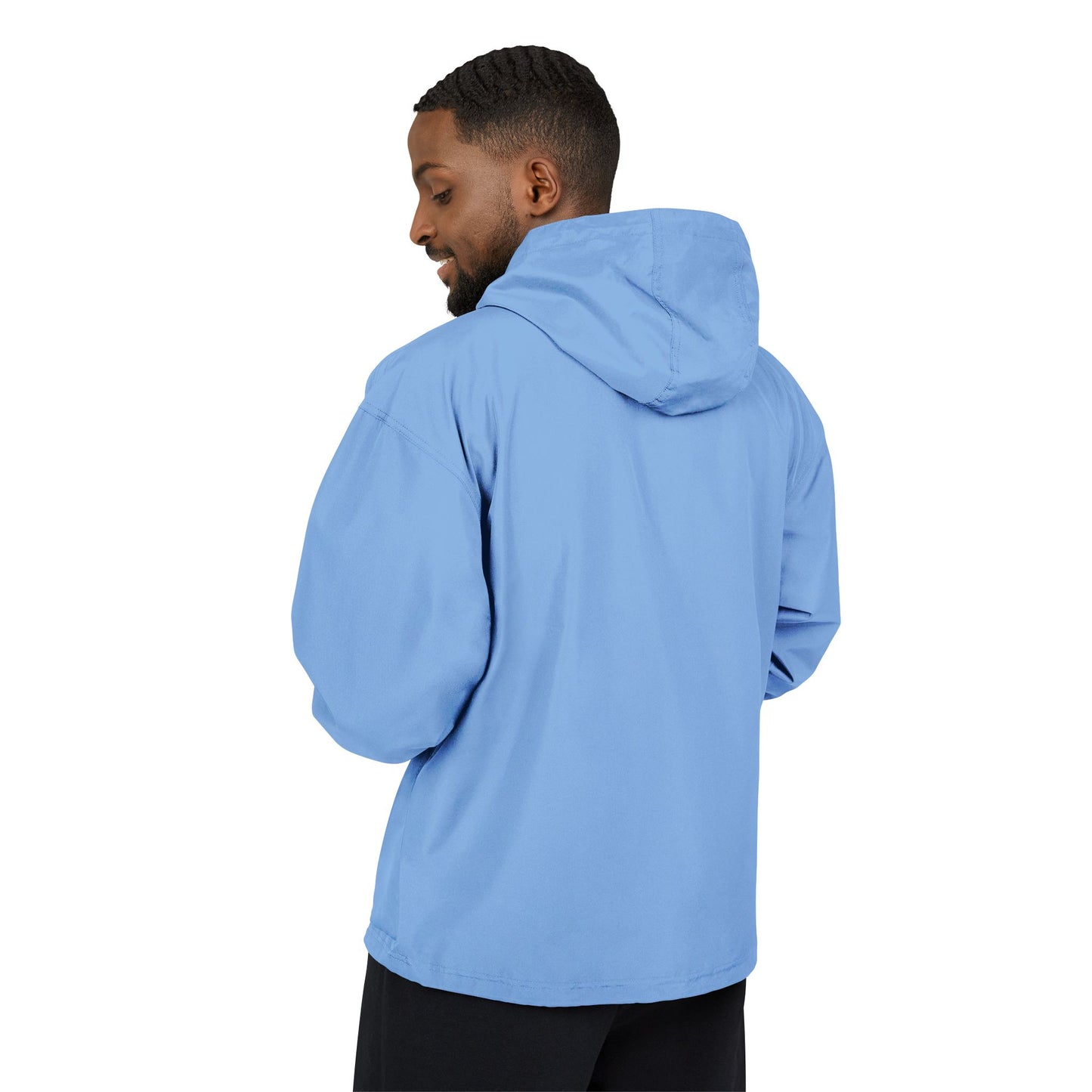 Vibrant Packable Anorak Jacket - Rain Gear for Outdoor Adventures, Travel, Sports, Festivals, Fashion