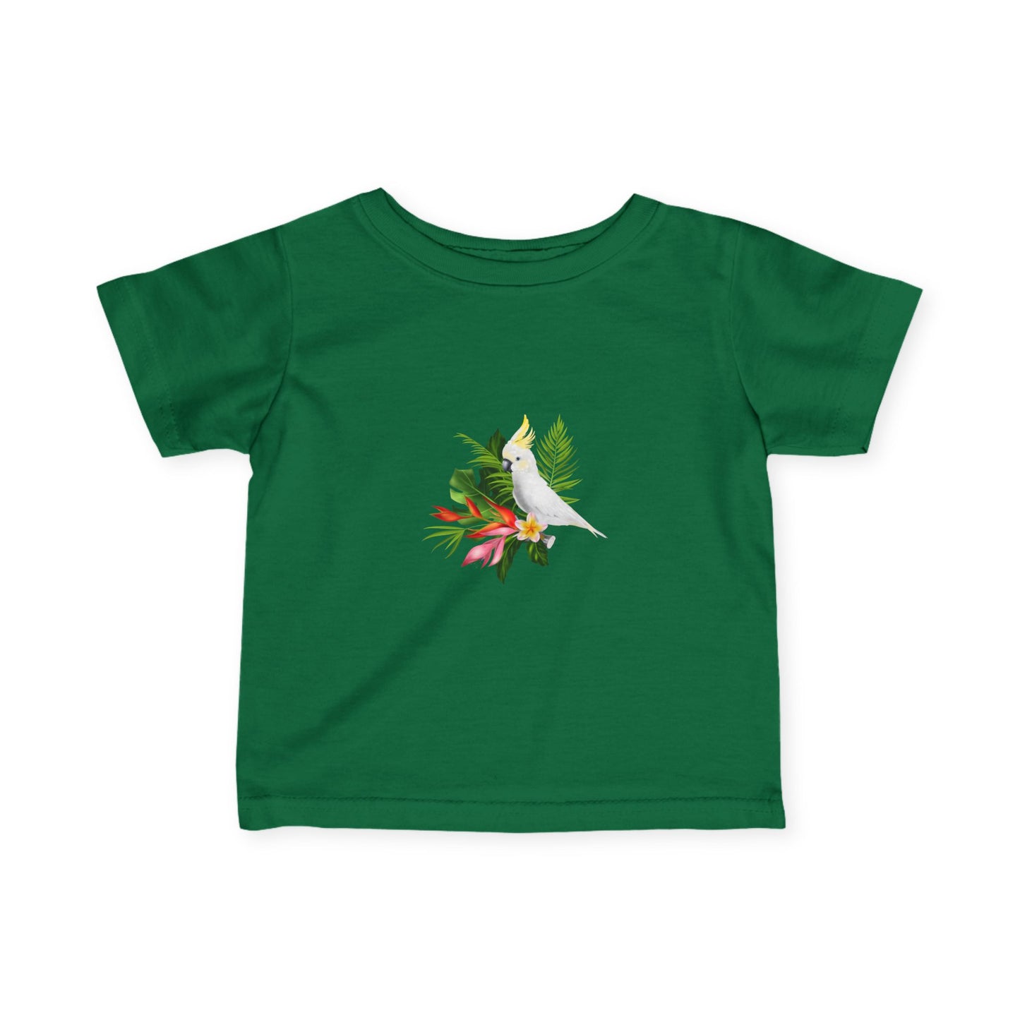 Tropical Floral Infant Tee, Baby Shirt, Cute Kids Tee, Summer Fashion, Baby Shower Gift, Toddler Clothing