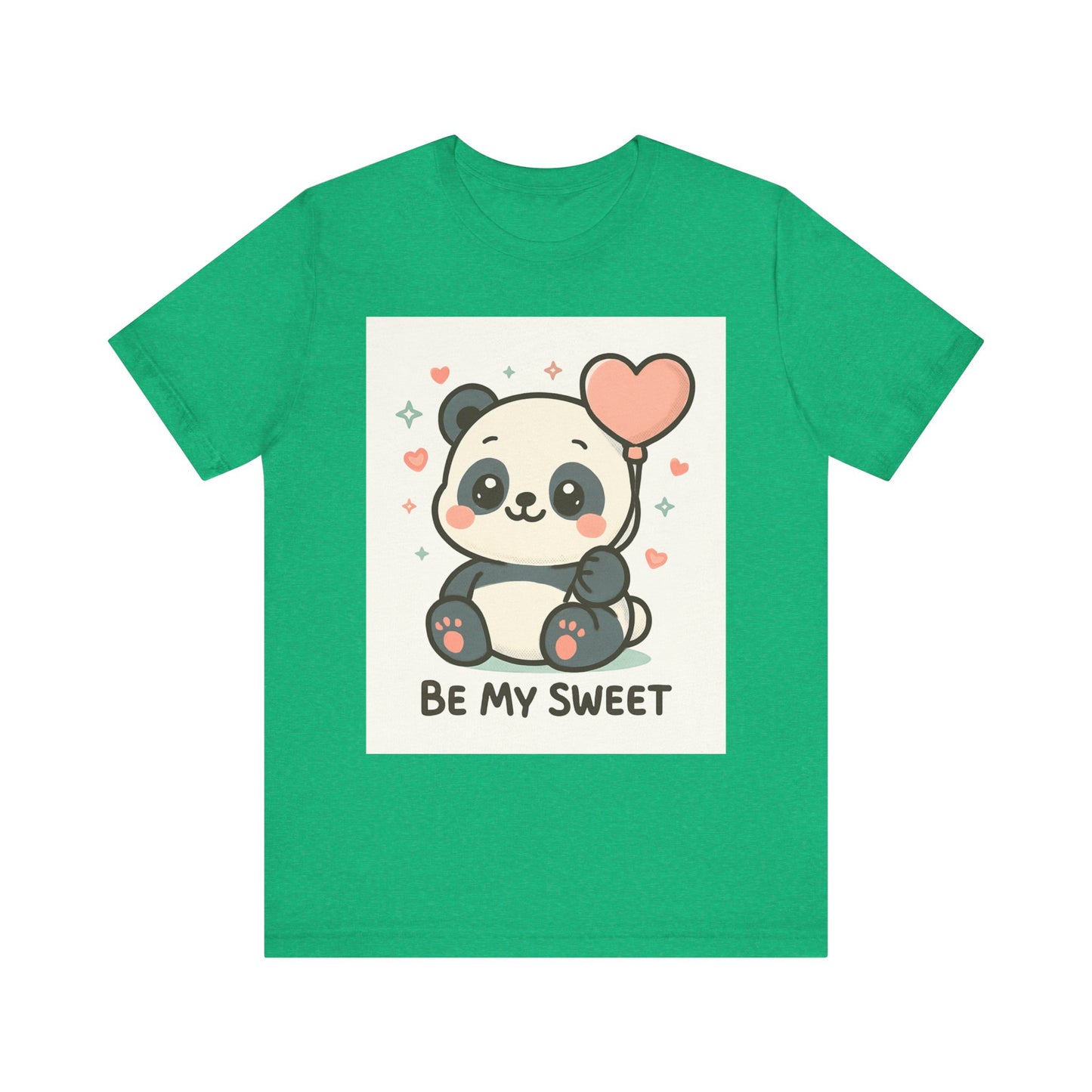 Cute Panda Tee, Be My Sweet T-Shirt, Gift for Animal Lovers, Kids and Adults, Casual Wear, Cute Animal Tee
