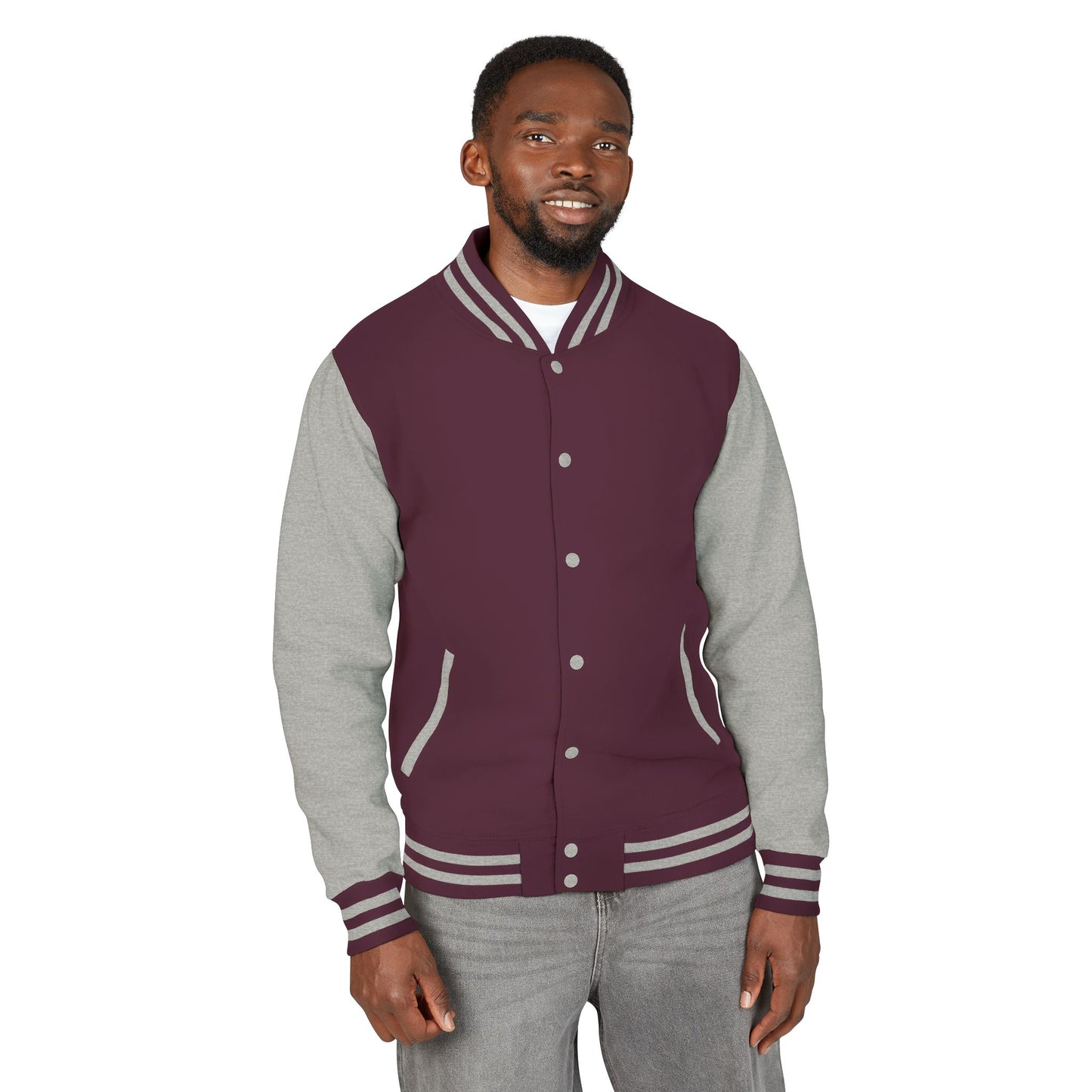 Trendy Heavyweight Letterman Jacket | Retro Style Varsity Jacket | Perfect for Team Spirit, Gifts, Sports Events, Casual Wear