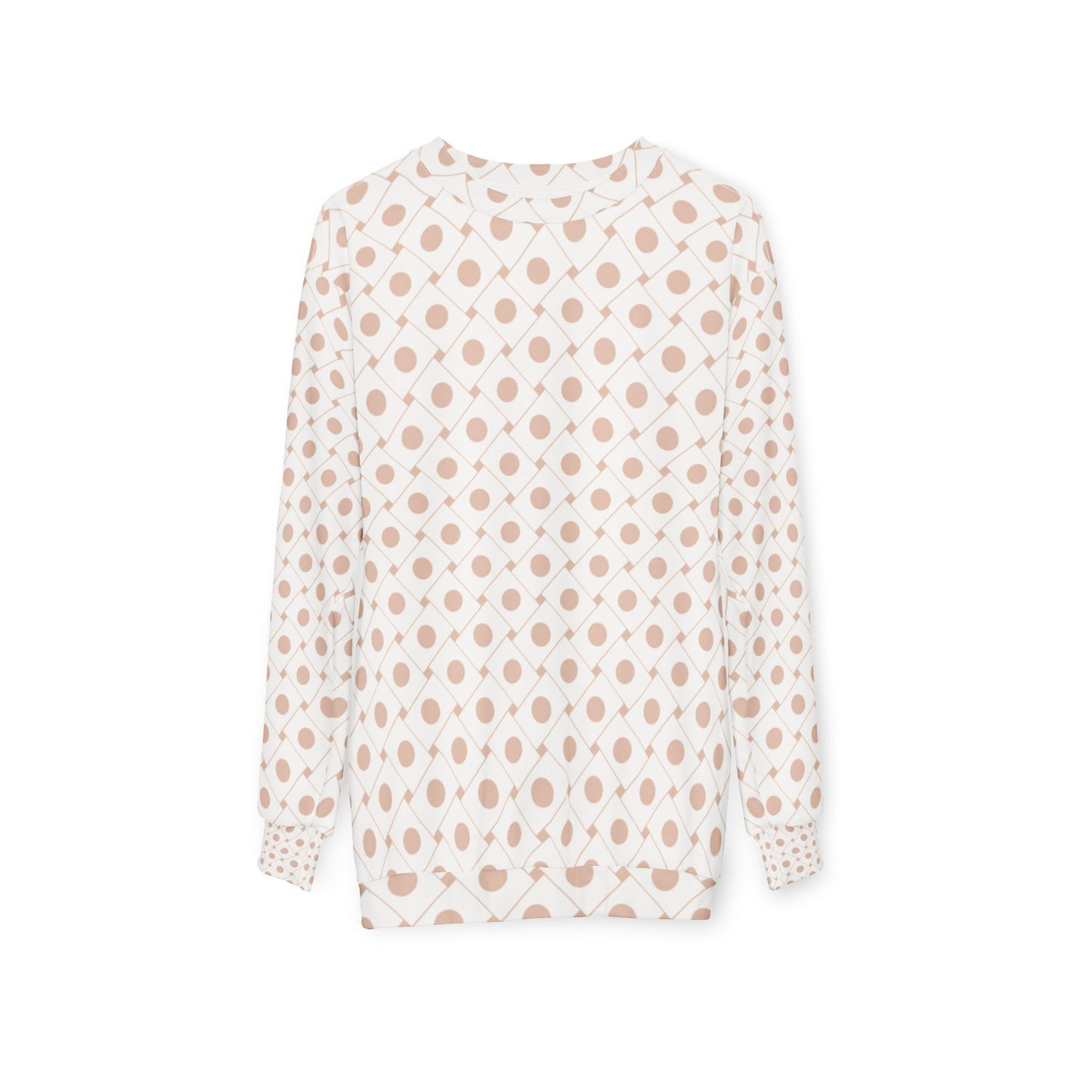 Chic Patterned Sweatshirt | Cozy Gift for Him/Her, Stylish Casual Wear, Perfect for Fall, Trendy Wardrobe Essential