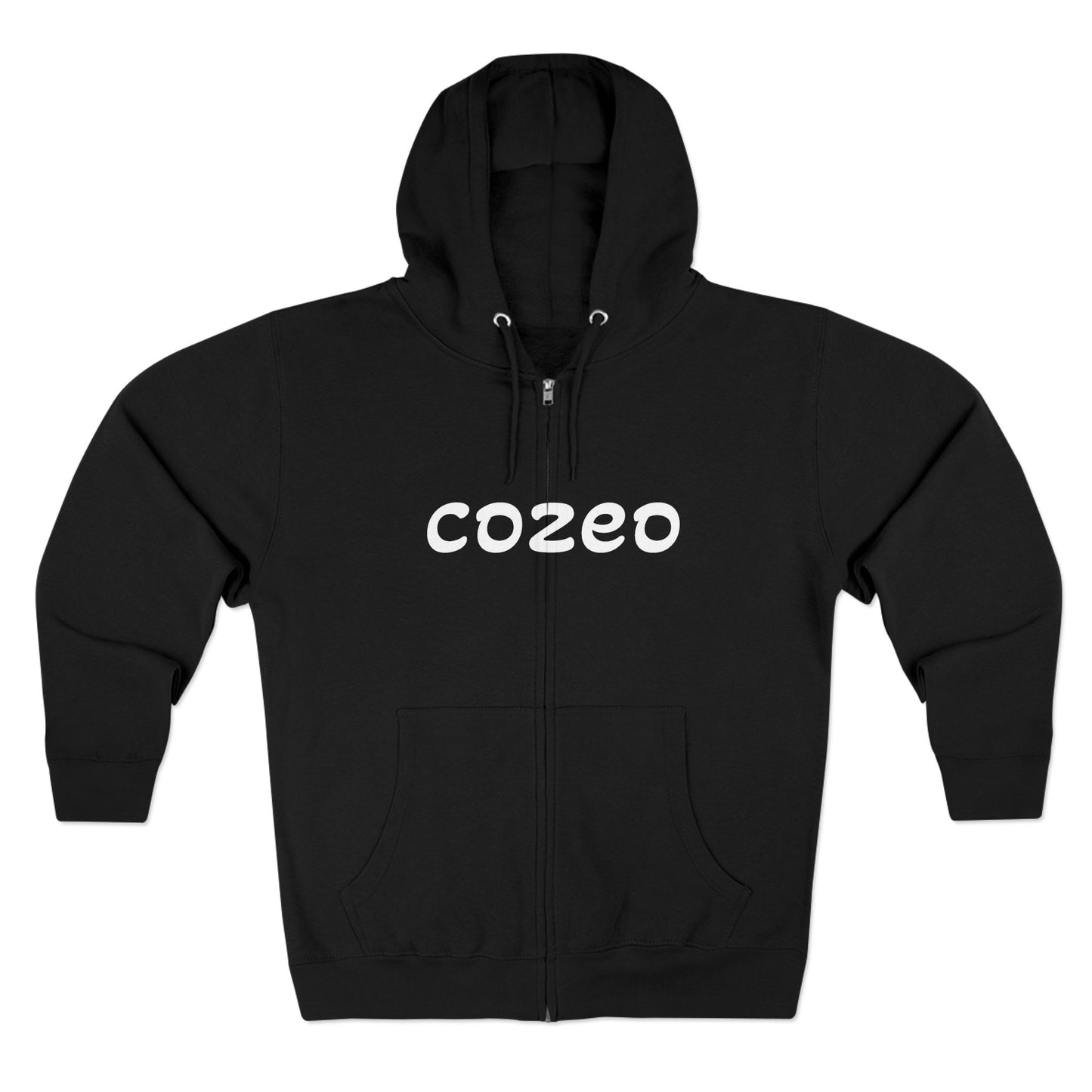 Cozeo Zip Hoodie, Comfortable Sweatshirt, Casual Fashion, Gift for Friends, Cozy Layering Piece