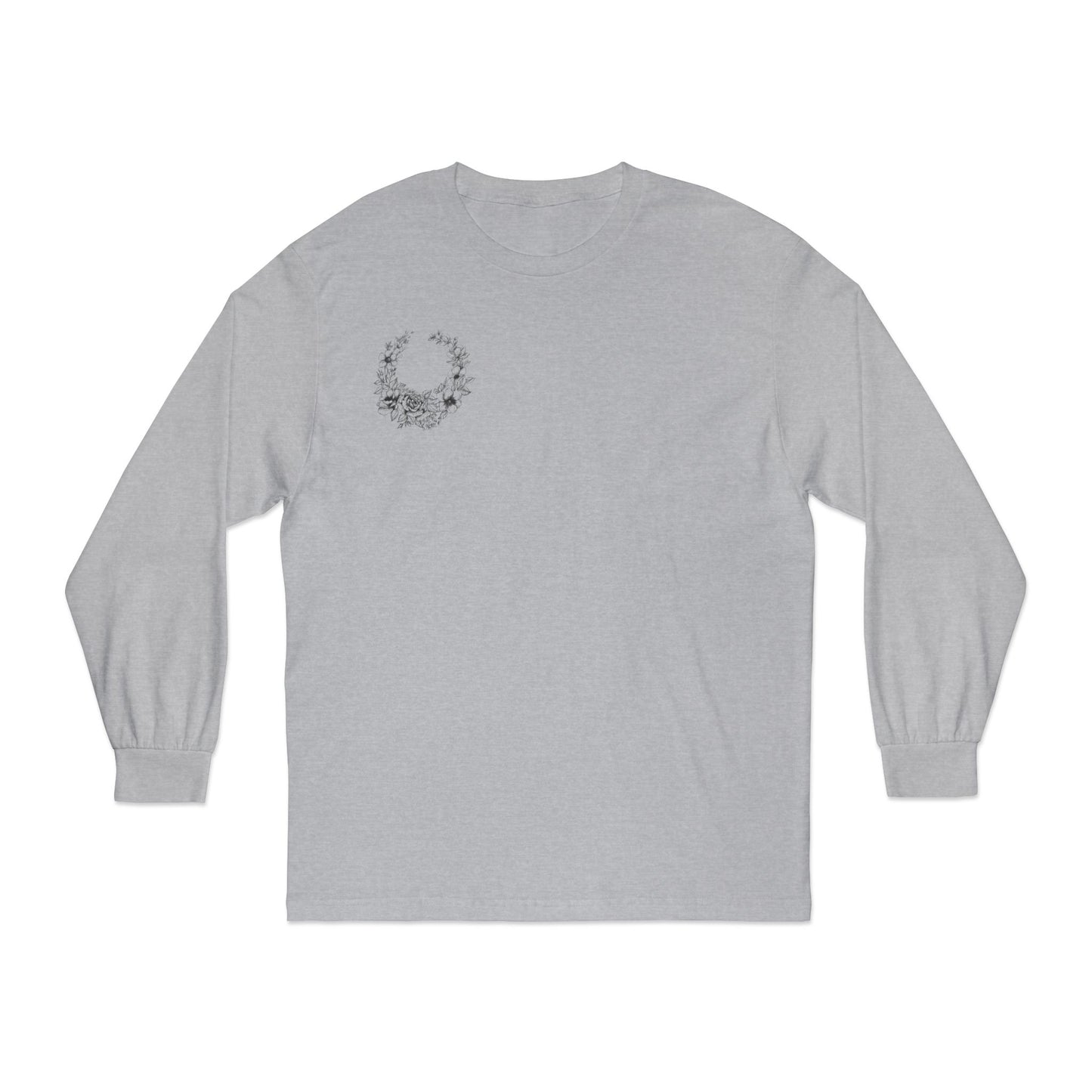 Floral Long Sleeve T-Shirt - Cozy, Stylish Top for Every Season, Perfect Gift for Nature Lovers, Boho Fashion