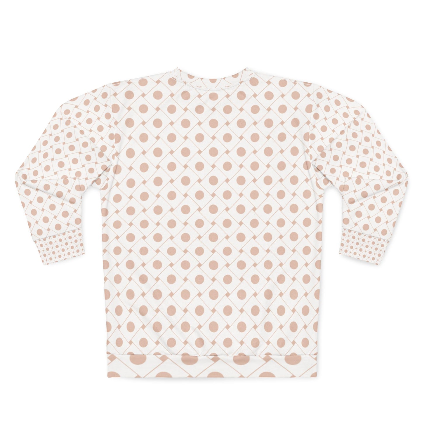 Chic Patterned Sweatshirt | Cozy Gift for Him/Her, Stylish Casual Wear, Perfect for Fall, Trendy Wardrobe Essential