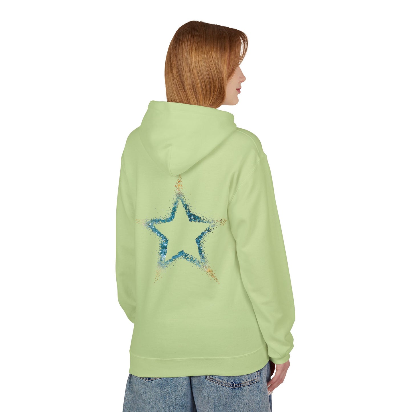 Starry Softstyle Fleece Hoodie for Cozy Vibes, Pullover, Casual Comfort, Perfect Gift for All Occasions, Streetwear Fashion