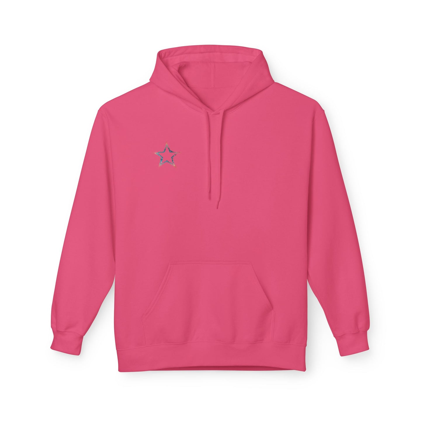 Starry Softstyle Fleece Hoodie for Cozy Vibes, Pullover, Casual Comfort, Perfect Gift for All Occasions, Streetwear Fashion
