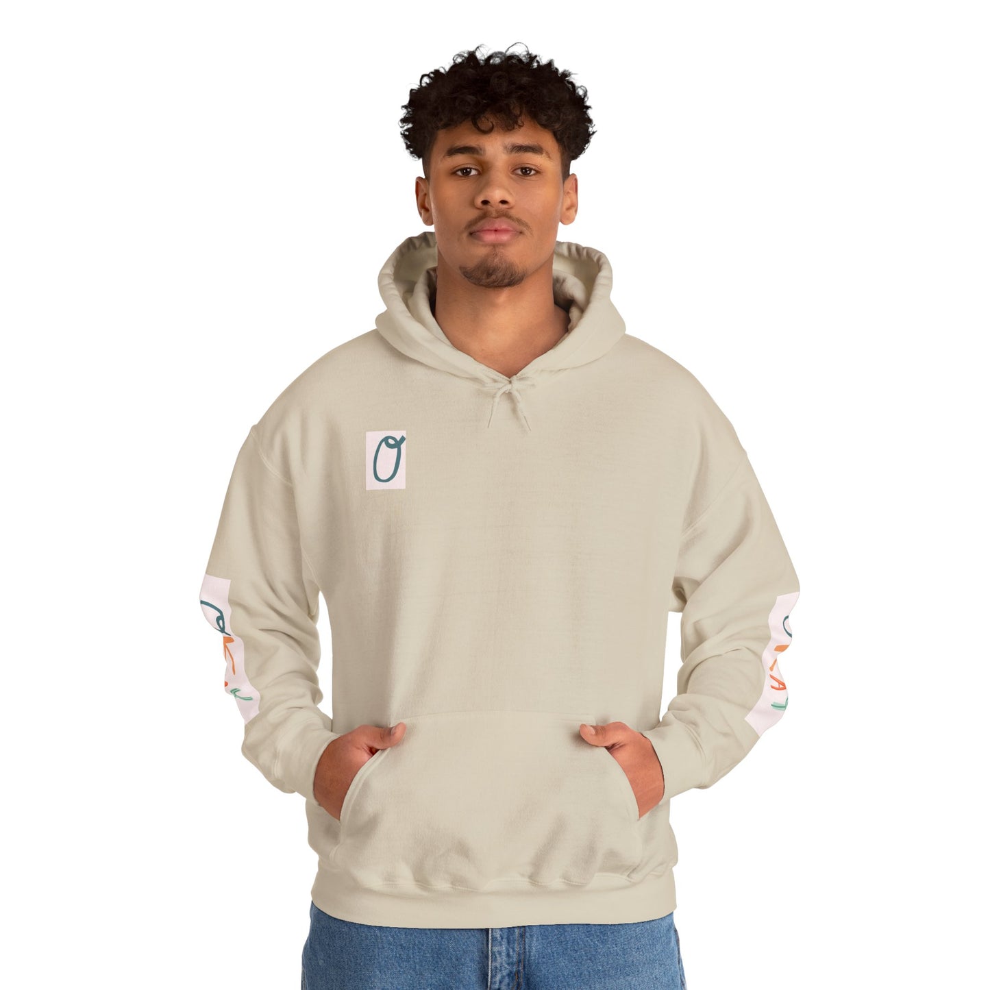 Cozy Graphic Hoodie with Positive Vibes, Sweatshirt for All Occasions, Casual Wear, Gift for Friends, Relaxation